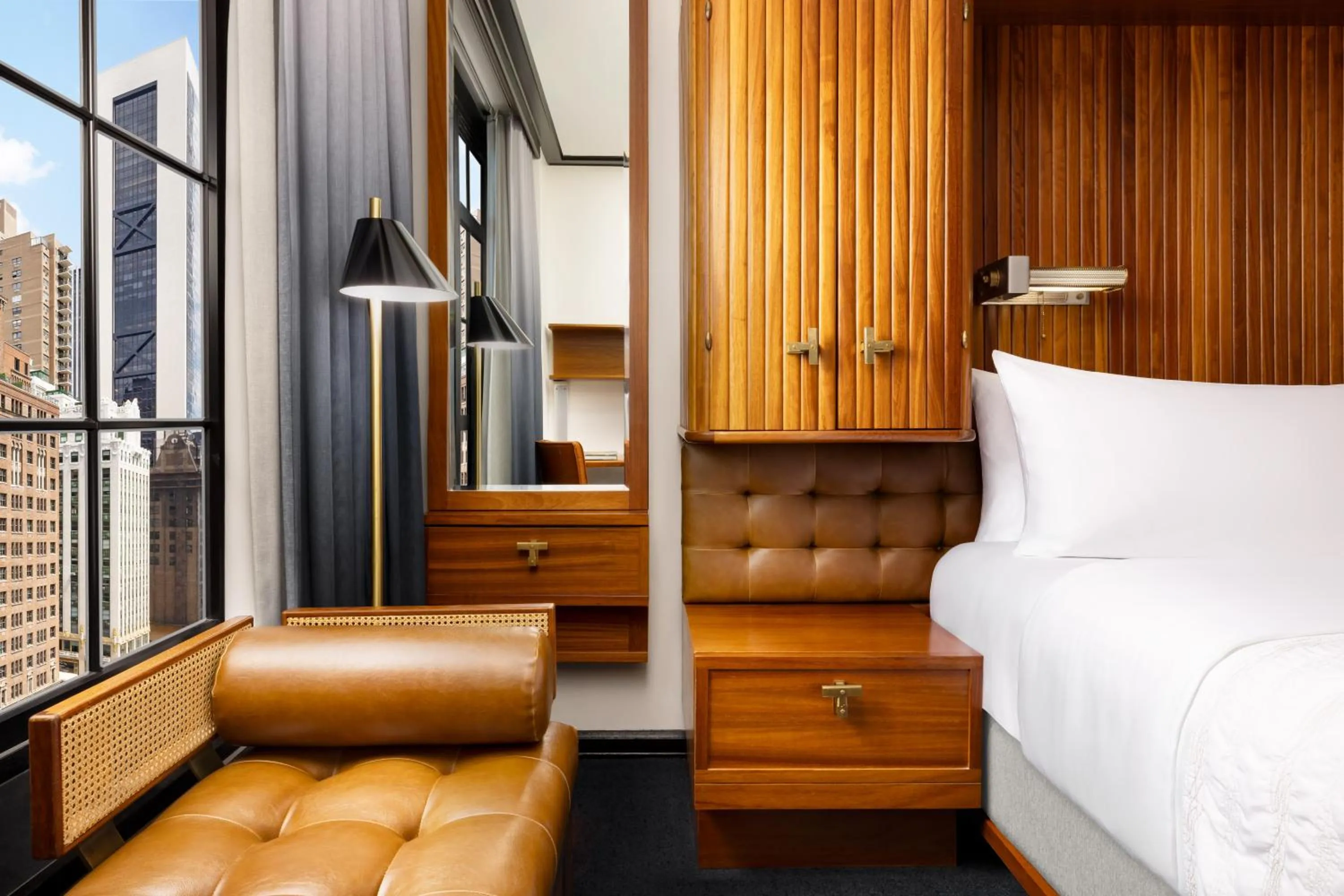 Bed in Le Meridien New York, Central Park