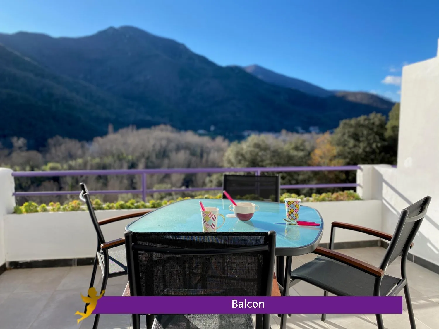 Natural landscape in Domaine des Anges