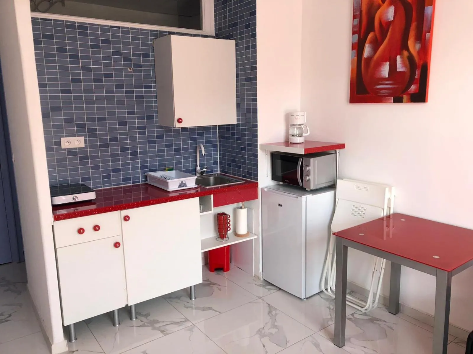 Kitchen or kitchenette in Domaine des Anges