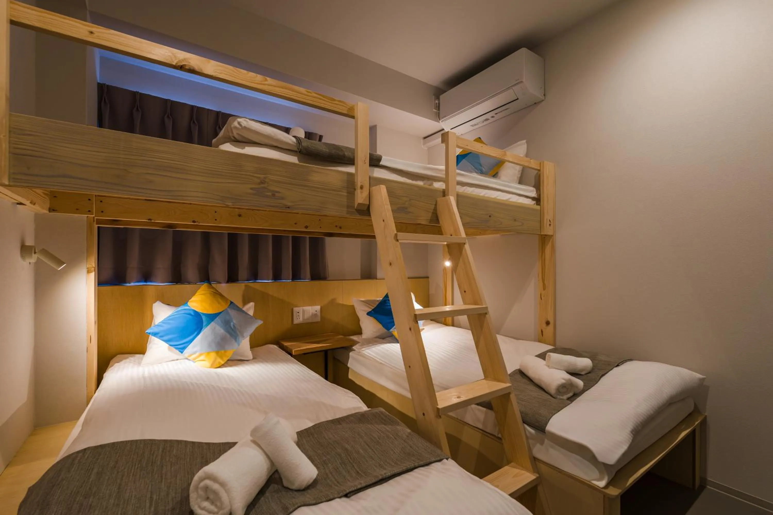 Bed in BAKURO - DOYANEN HOTELs