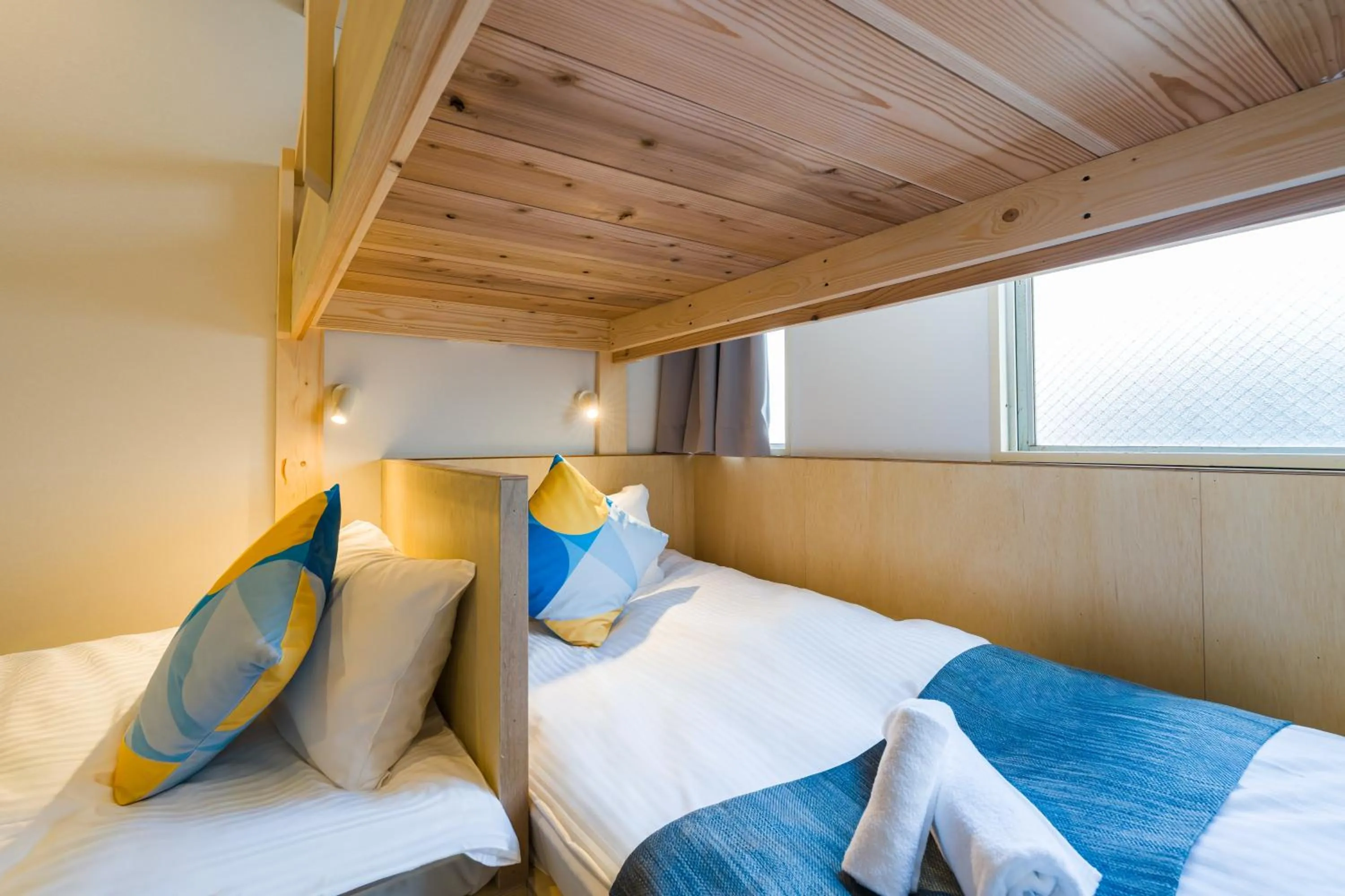 Bed in BAKURO - DOYANEN HOTELs