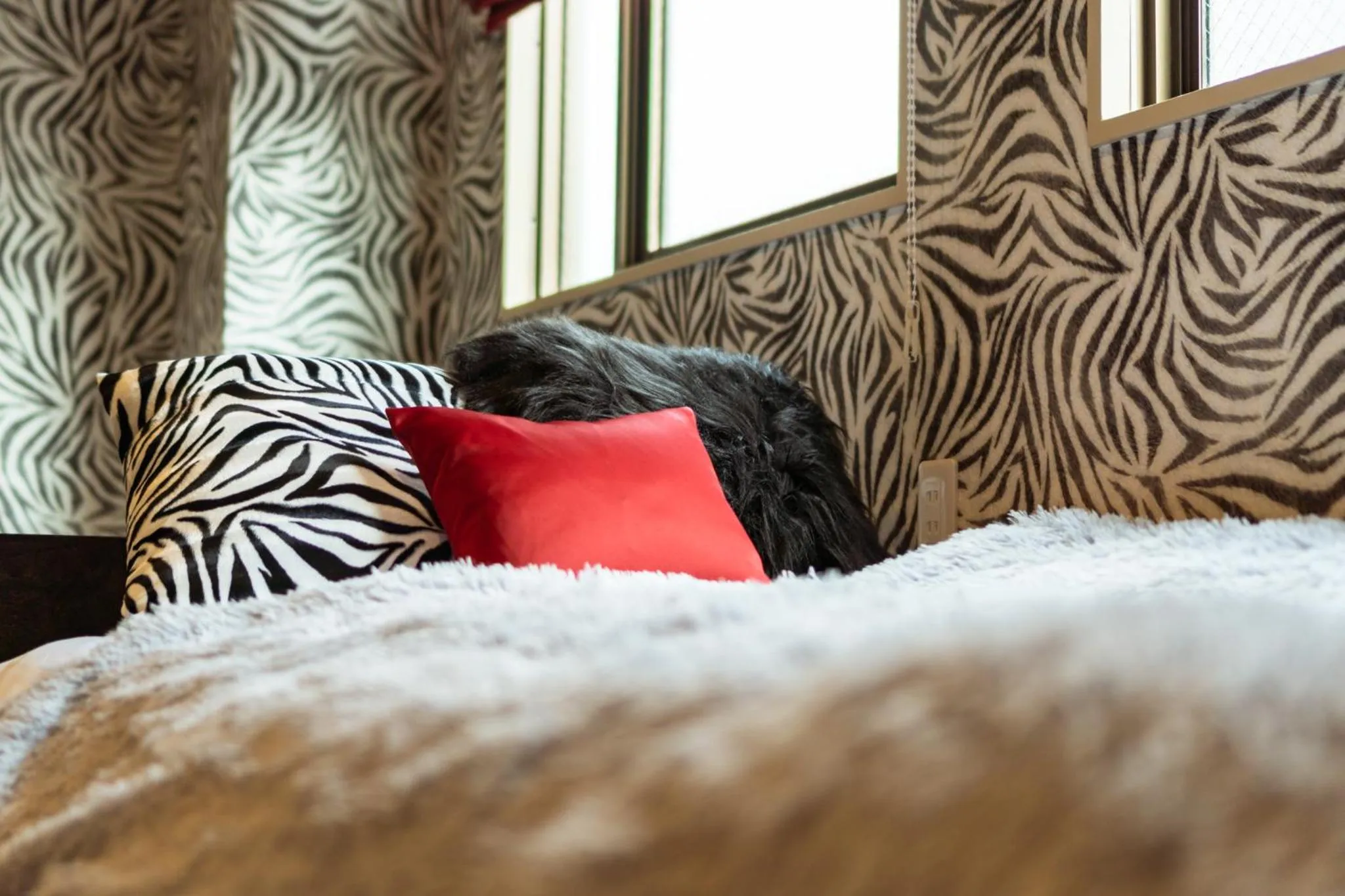 Bed in BAKURO - DOYANEN HOTELs