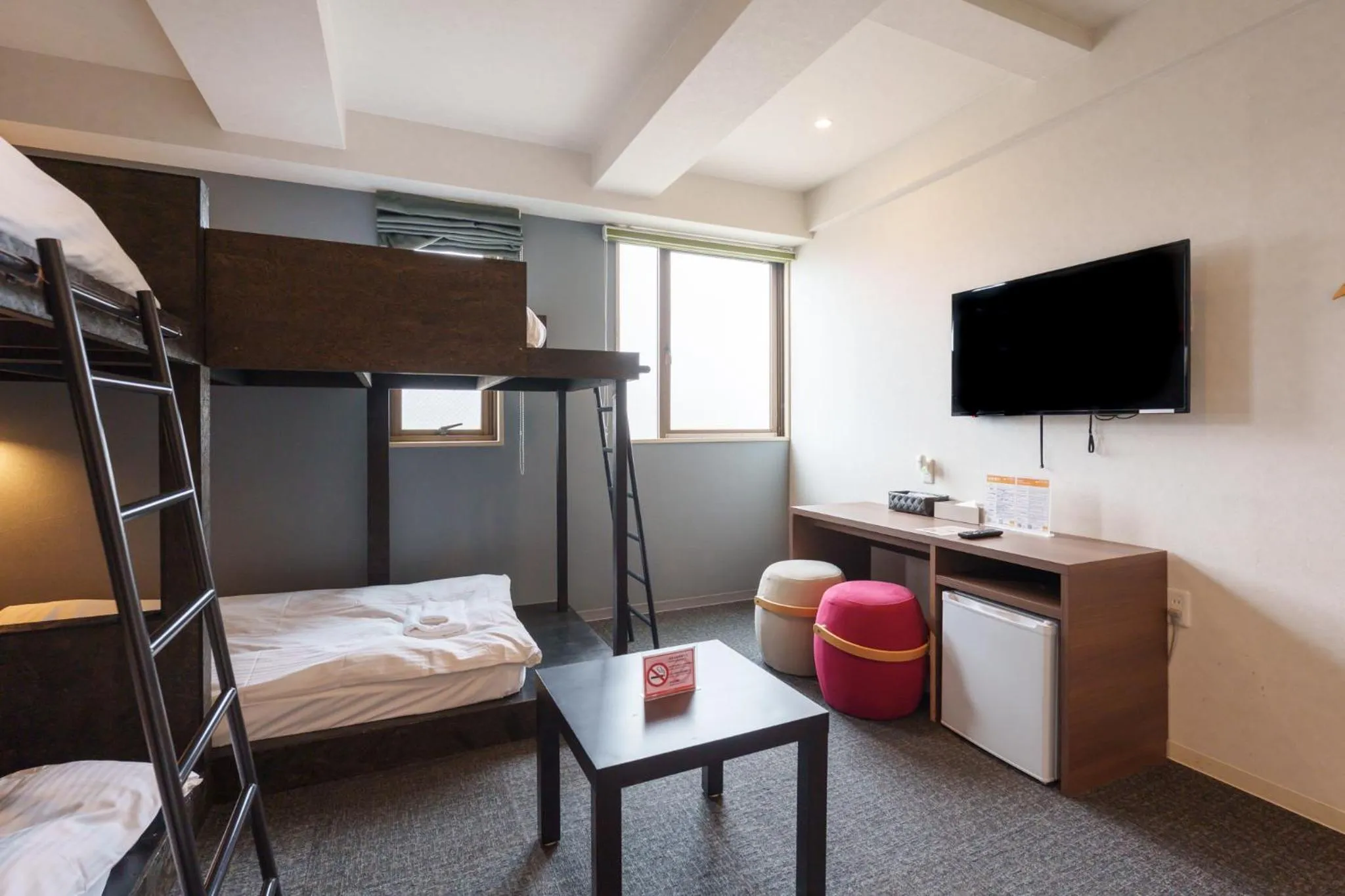 Bed in BAKURO - DOYANEN HOTELs