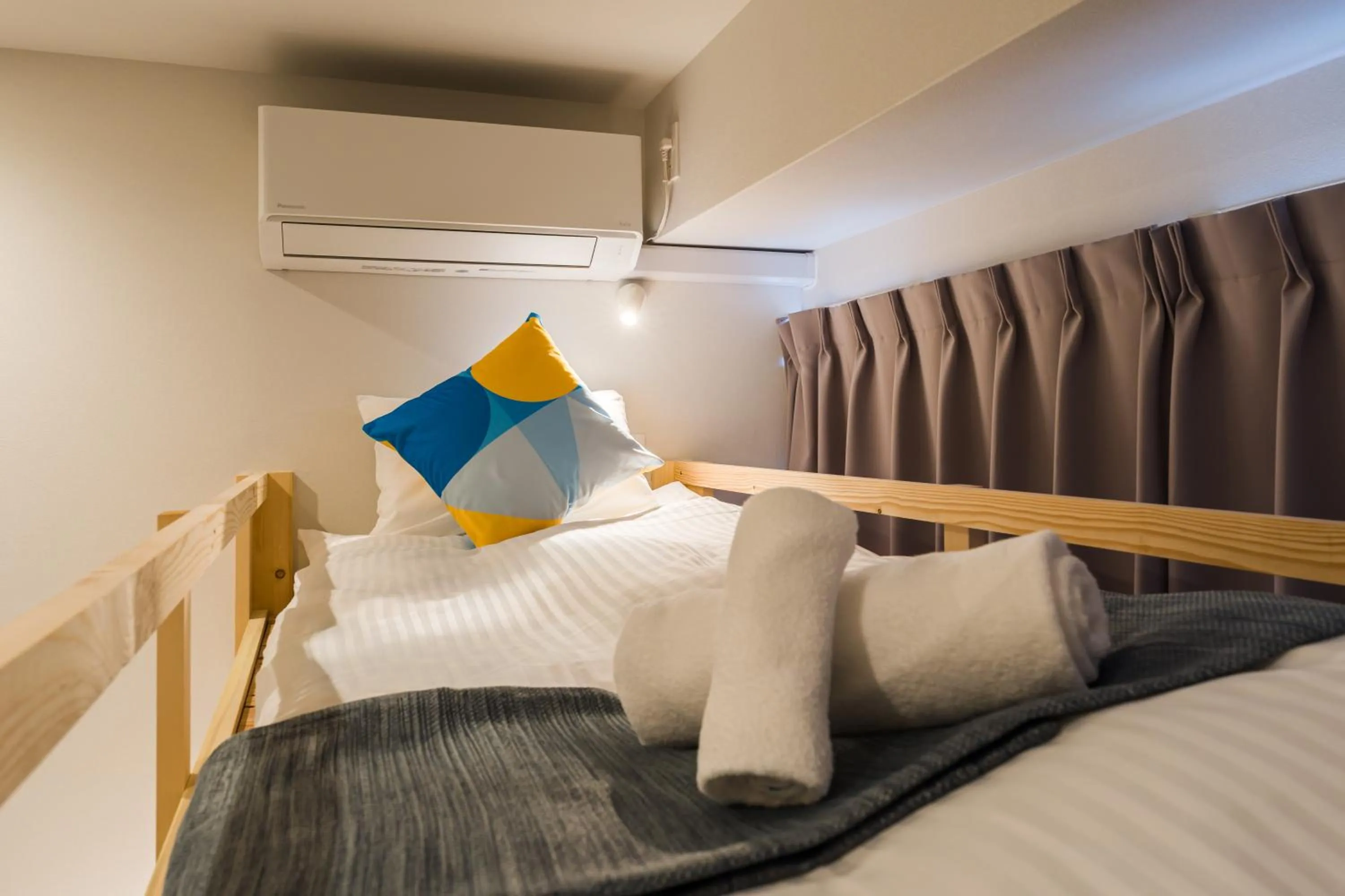 Bed in BAKURO - DOYANEN HOTELs