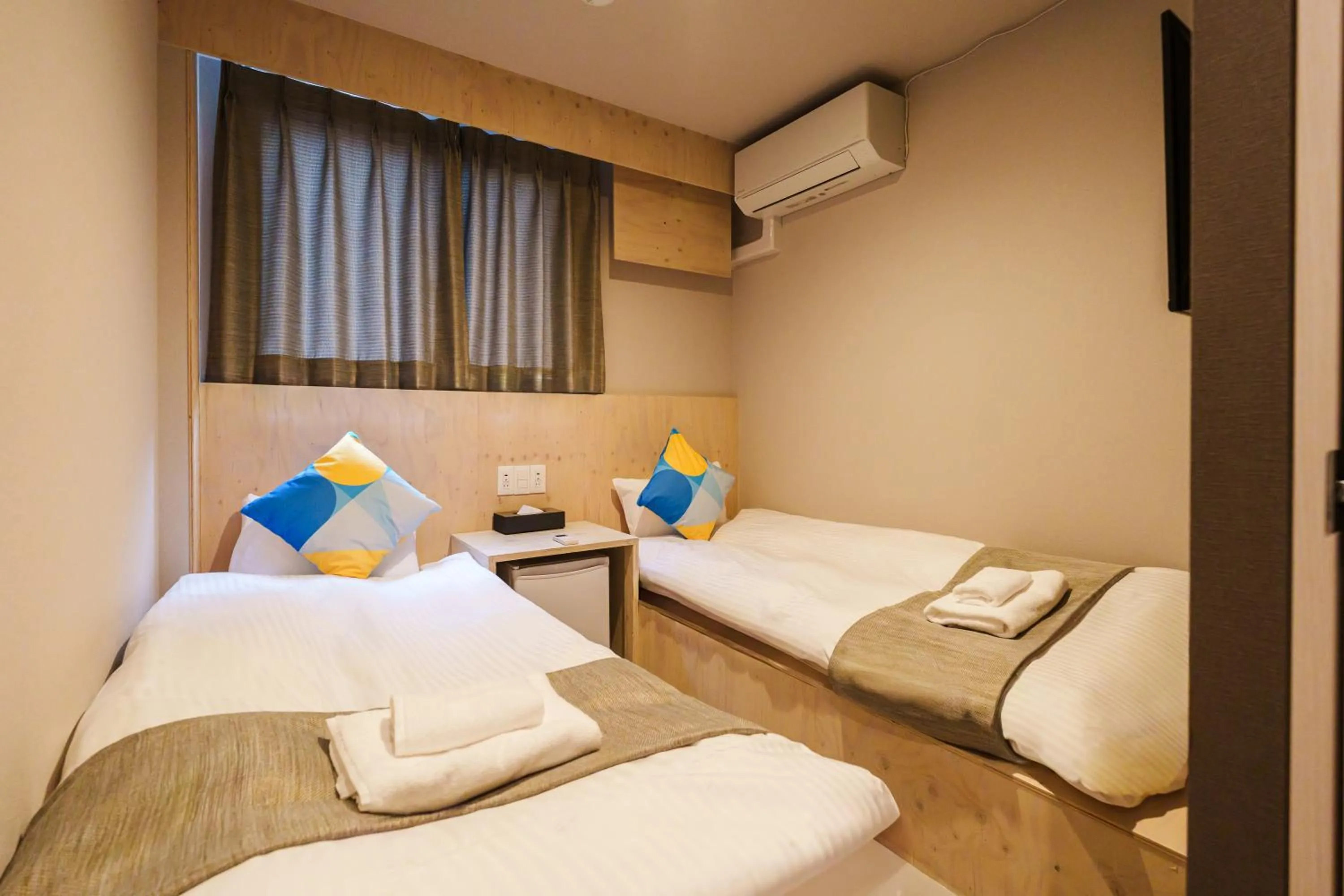 Bed in BAKURO - DOYANEN HOTELs