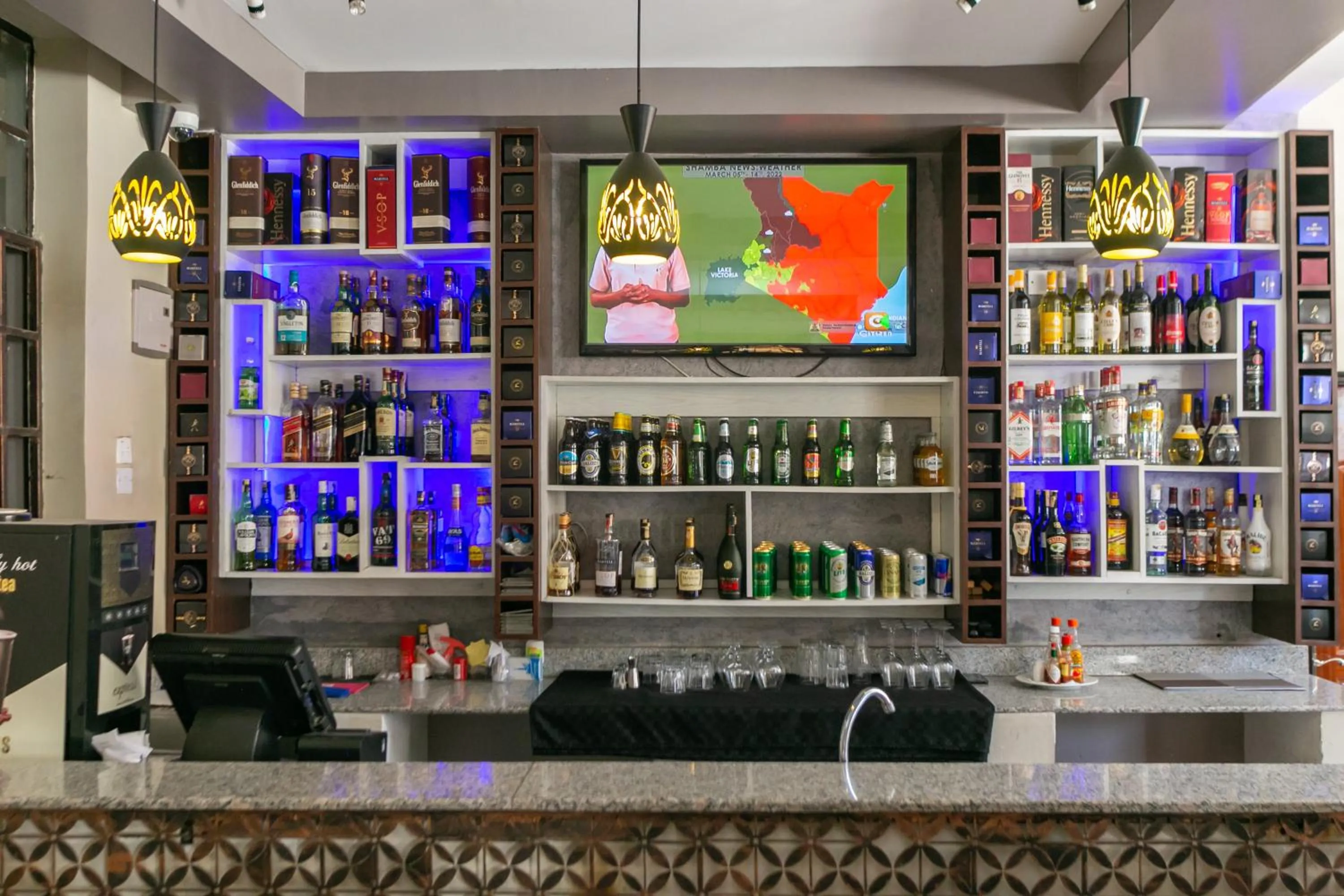 Lounge or bar in Kings Premier Inn