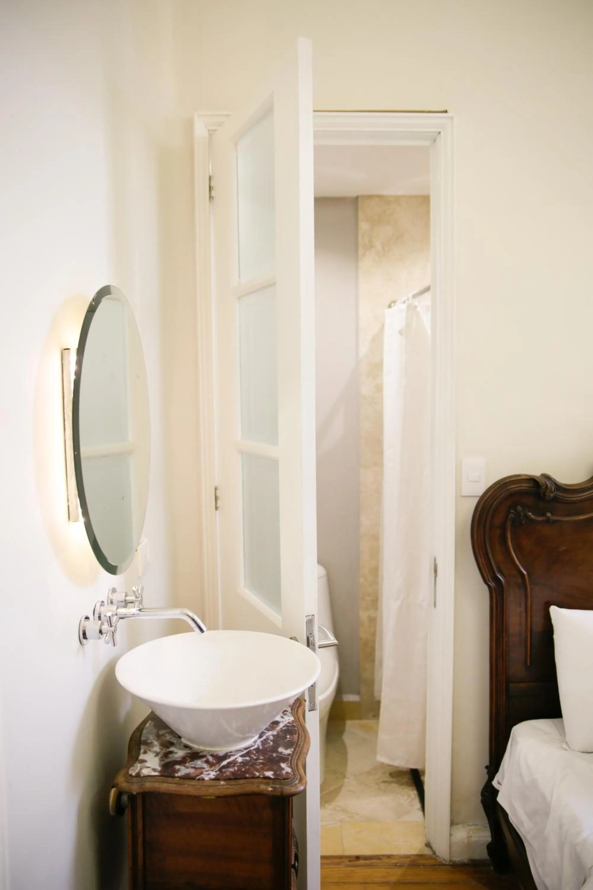 Bathroom, Bed in Casa Turin