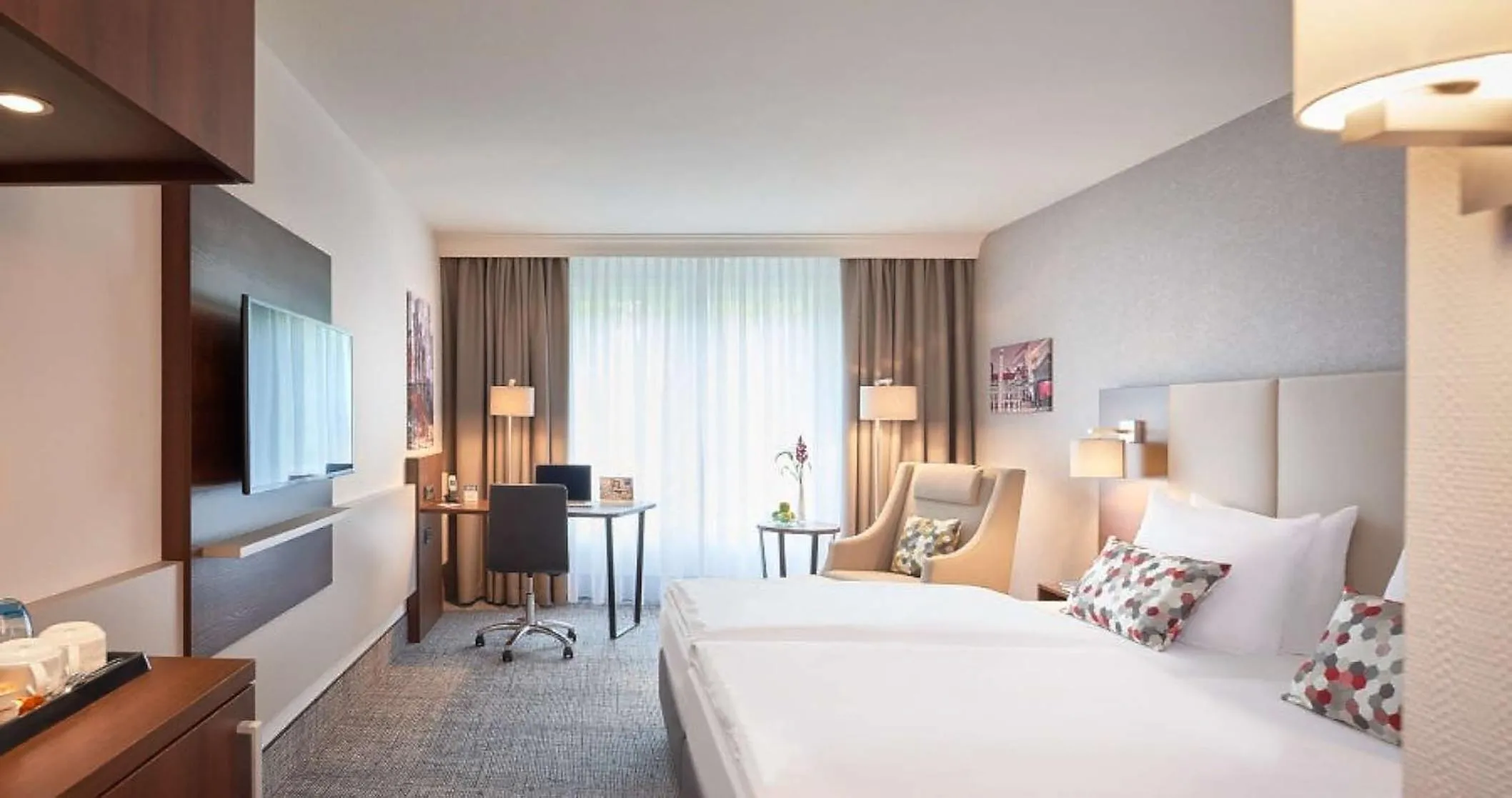 Bedroom, Bed in Dorint An den Westfalenhallen Dortmund