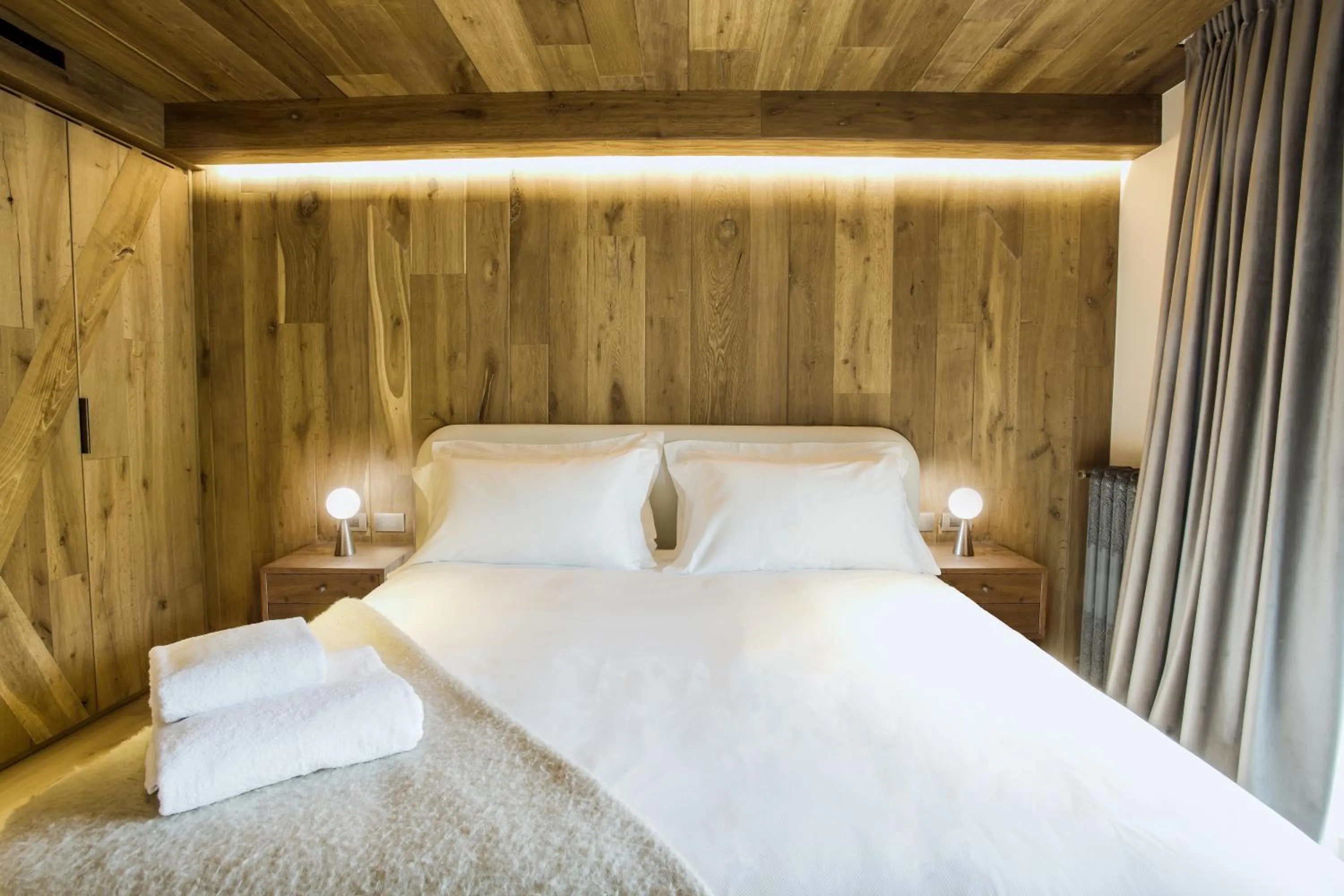 Bed in Hotel al Piolet