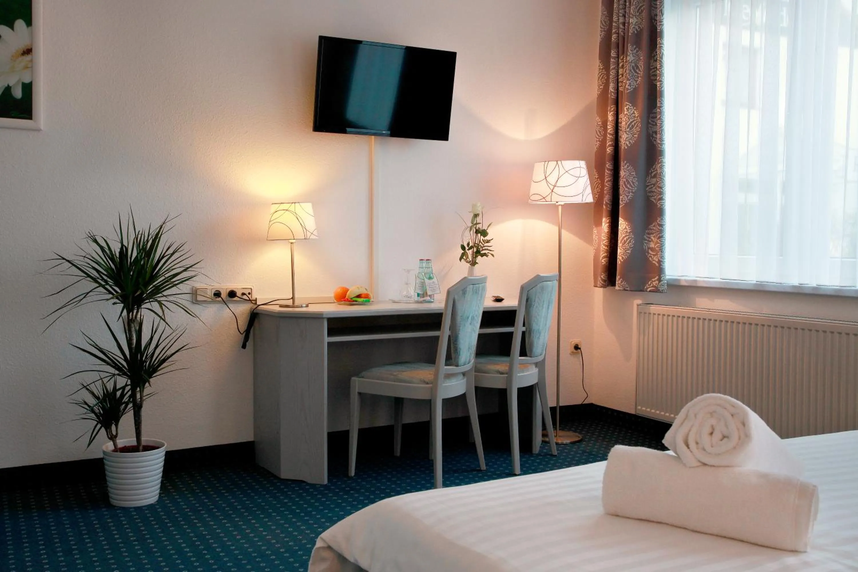 Seating area, Bed in Kleefelder Hof