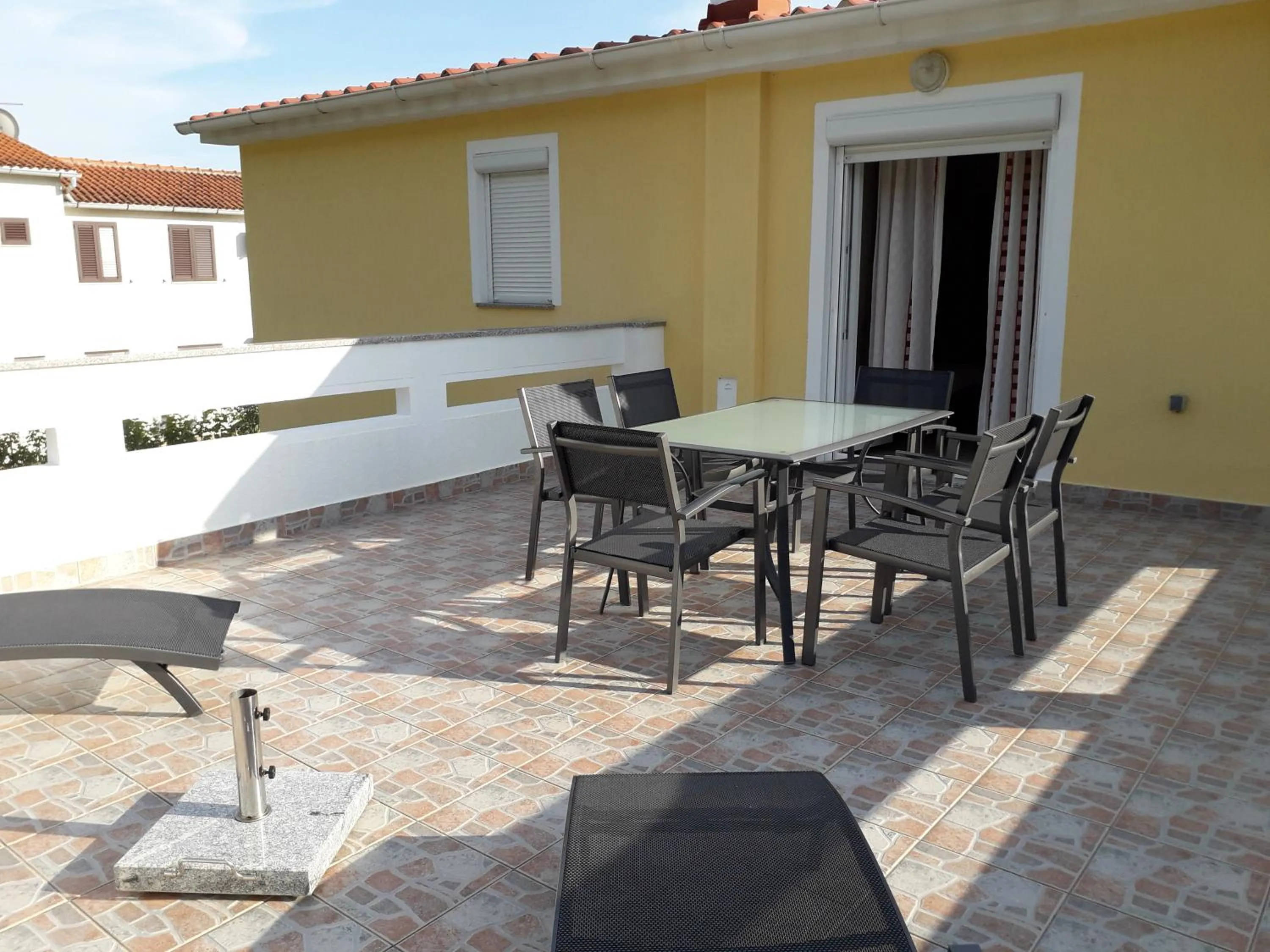 Balcony/Terrace in Apartments Polonijo