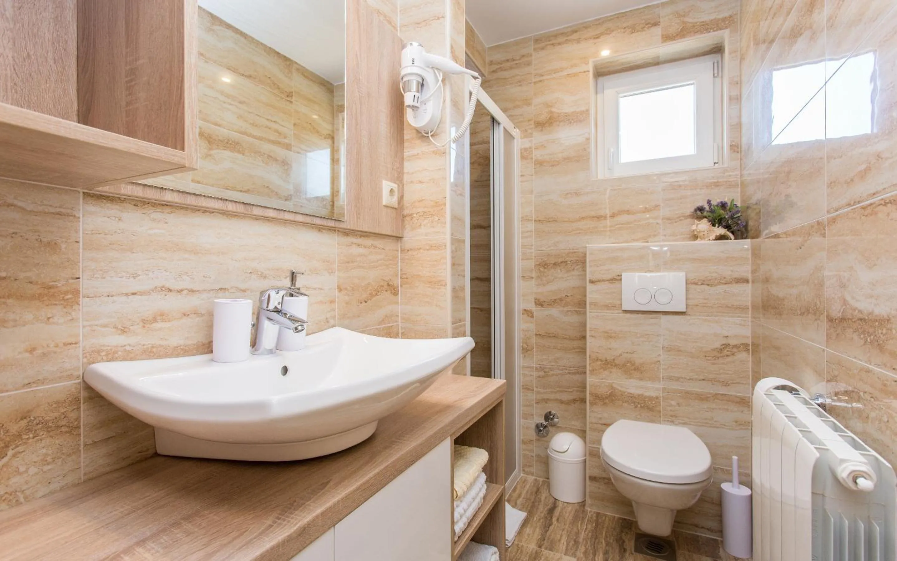 Bathroom in Apartments Polonijo