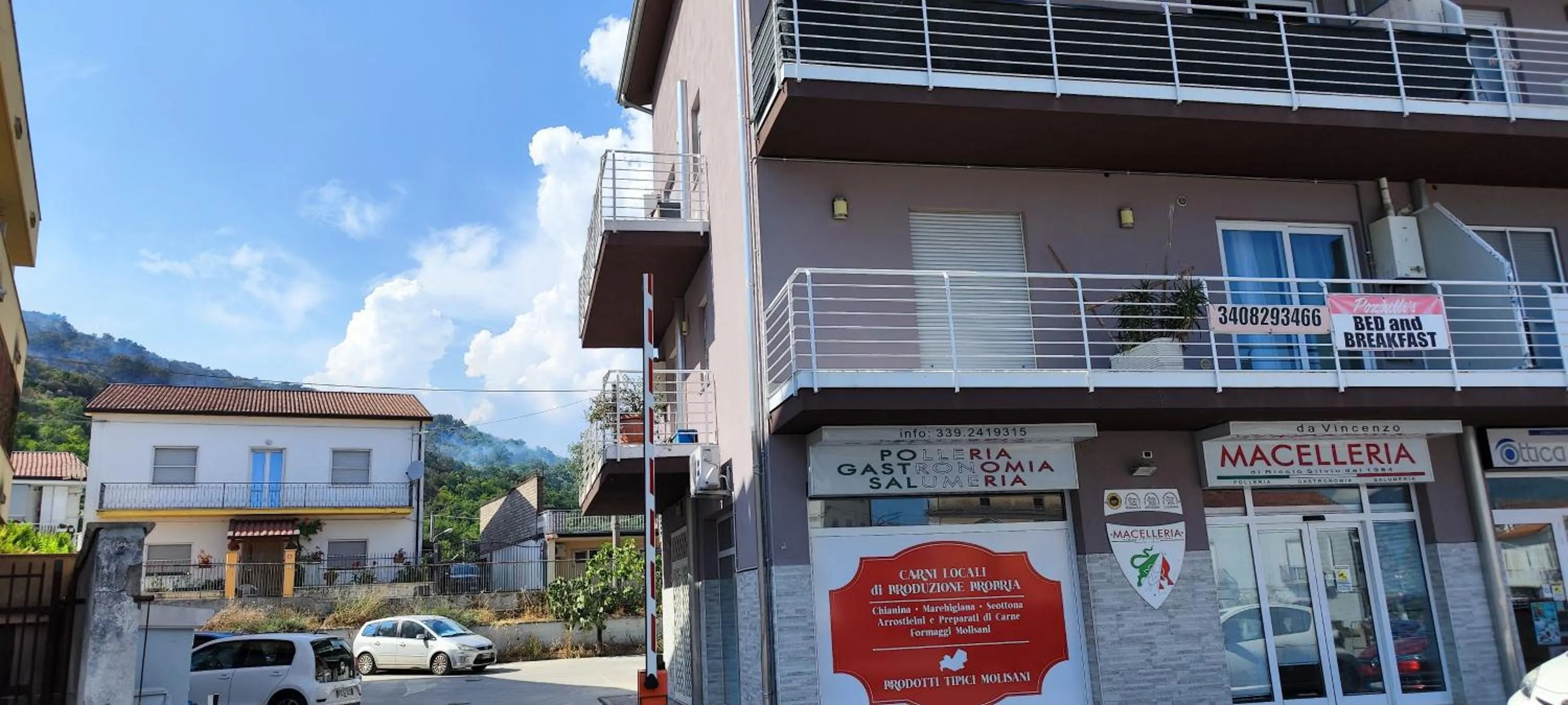 View (from property/room), Property Building in Pozzilli's Bed&Breakfast