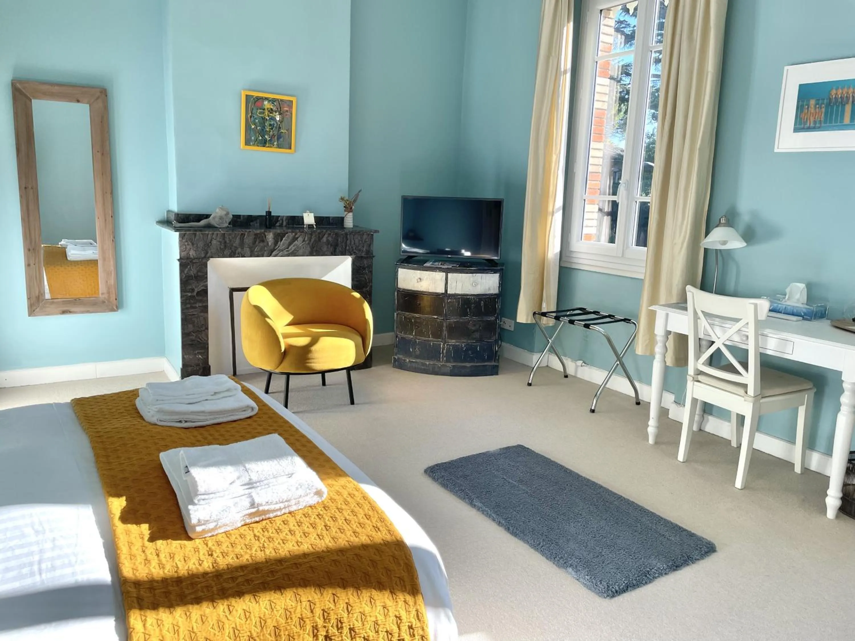 Bed in La Mélanotte