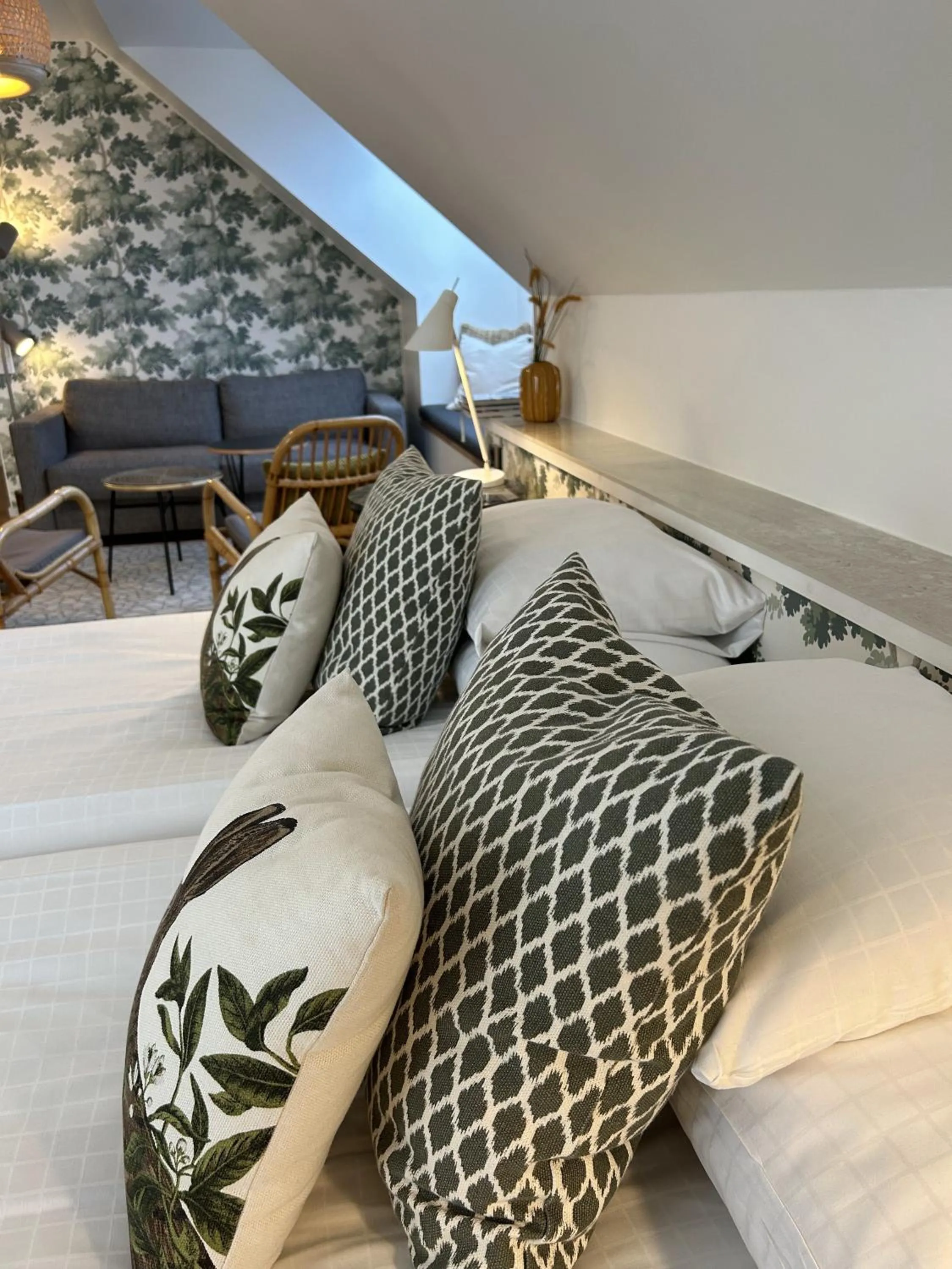 Bed in Halmstad Gårdshotell