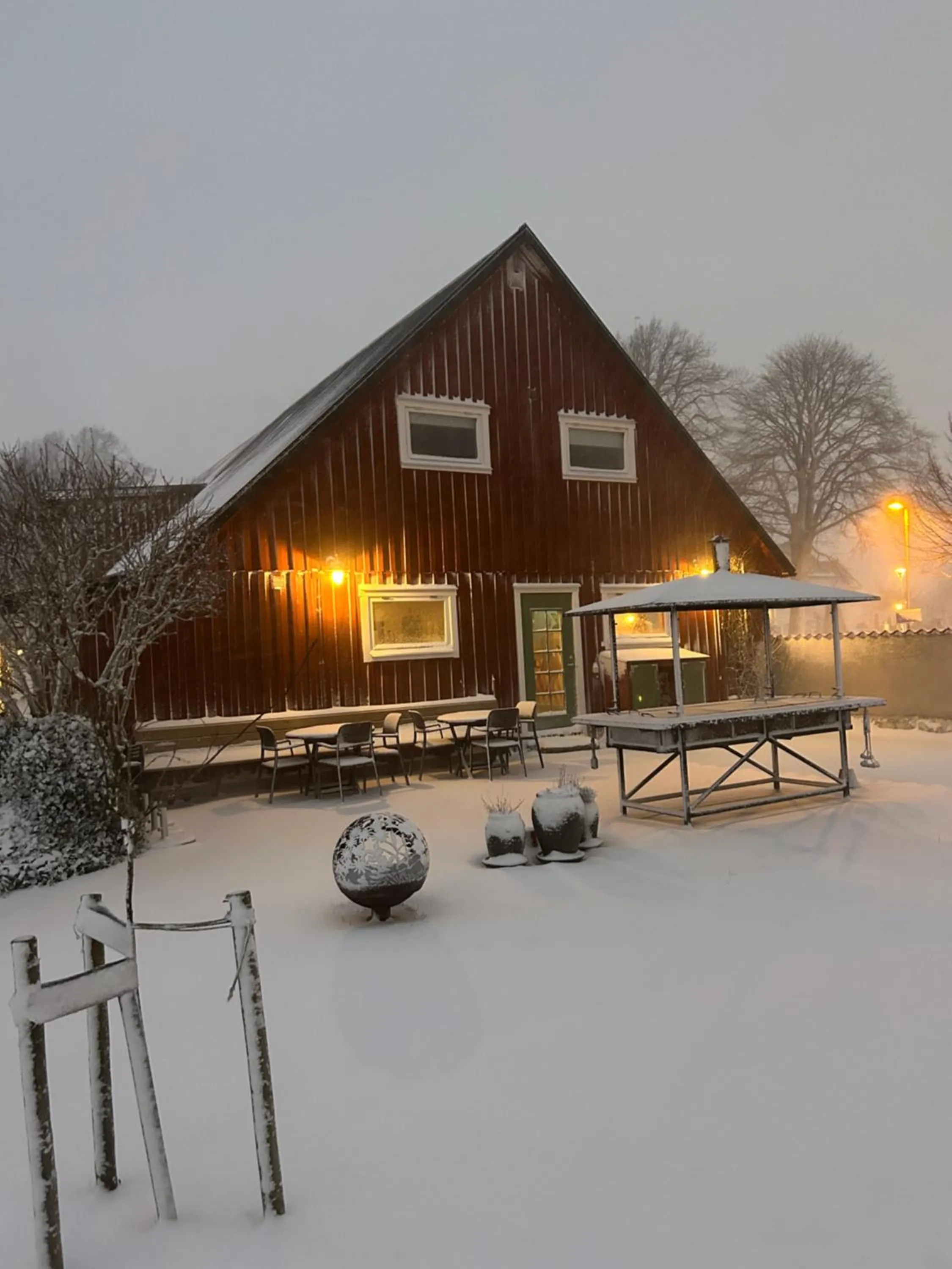 BBQ facilities in Halmstad Gårdshotell