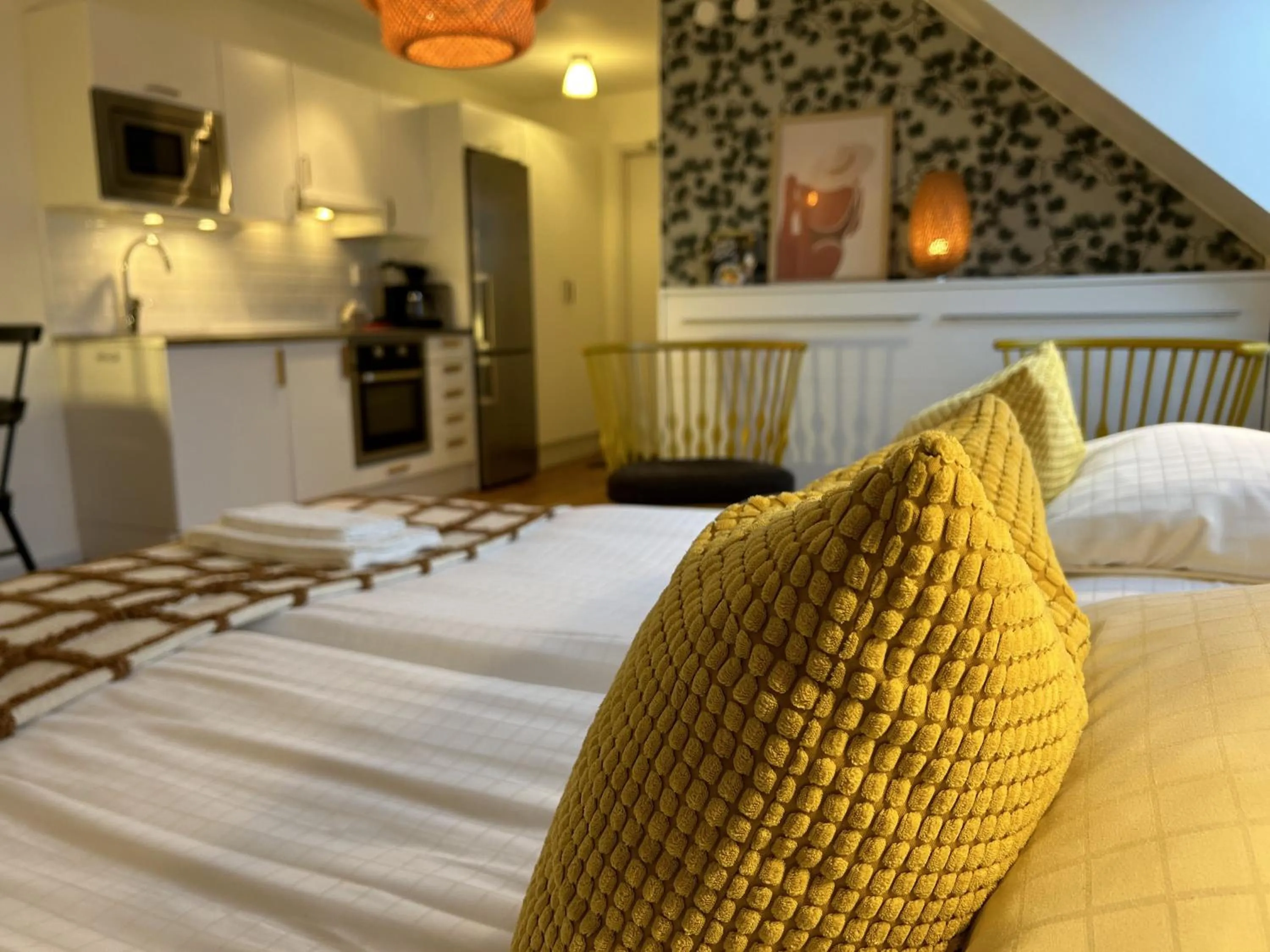 TV and multimedia, Bed in Halmstad Gårdshotell