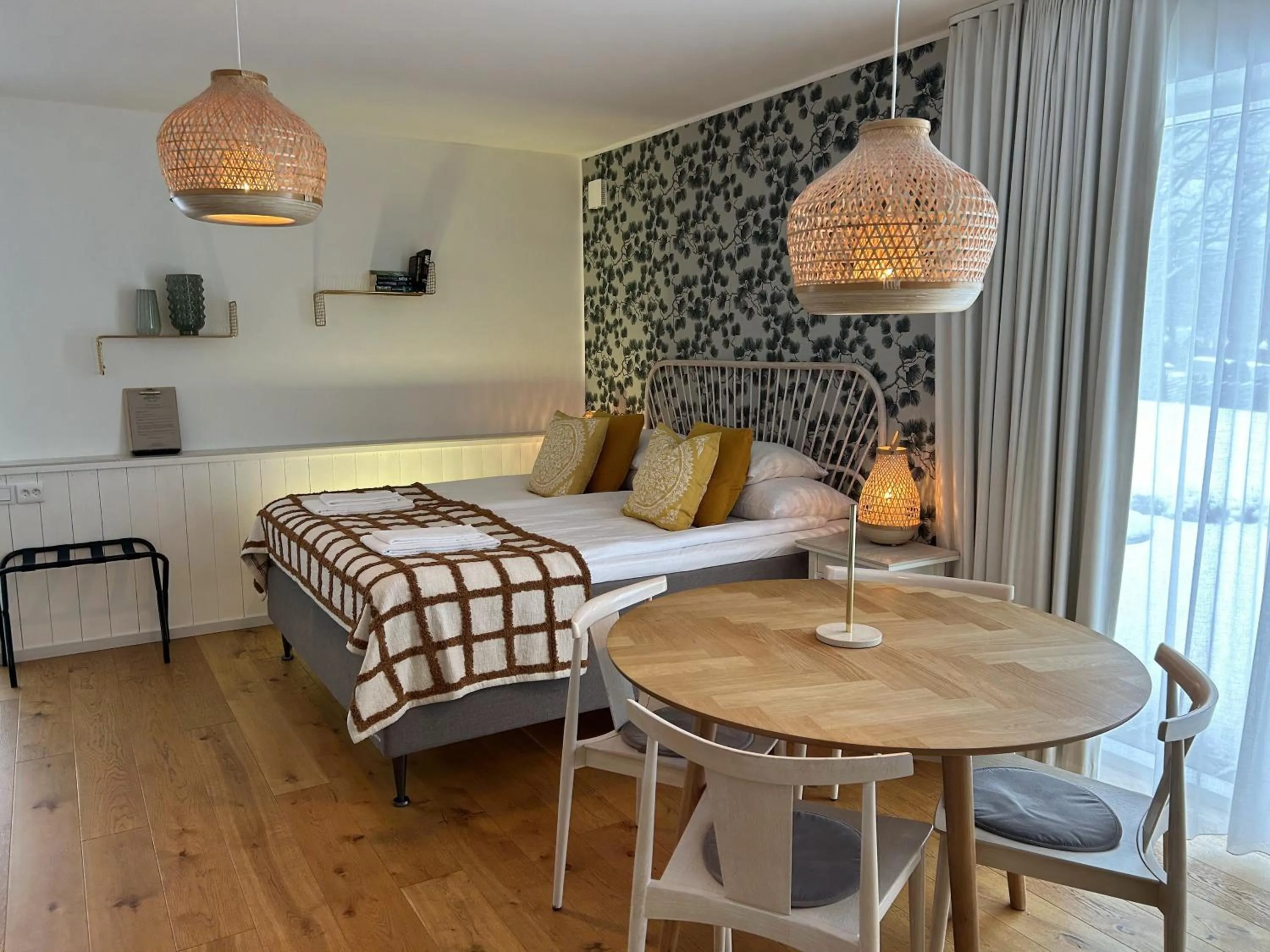 Bed in Halmstad Gårdshotell