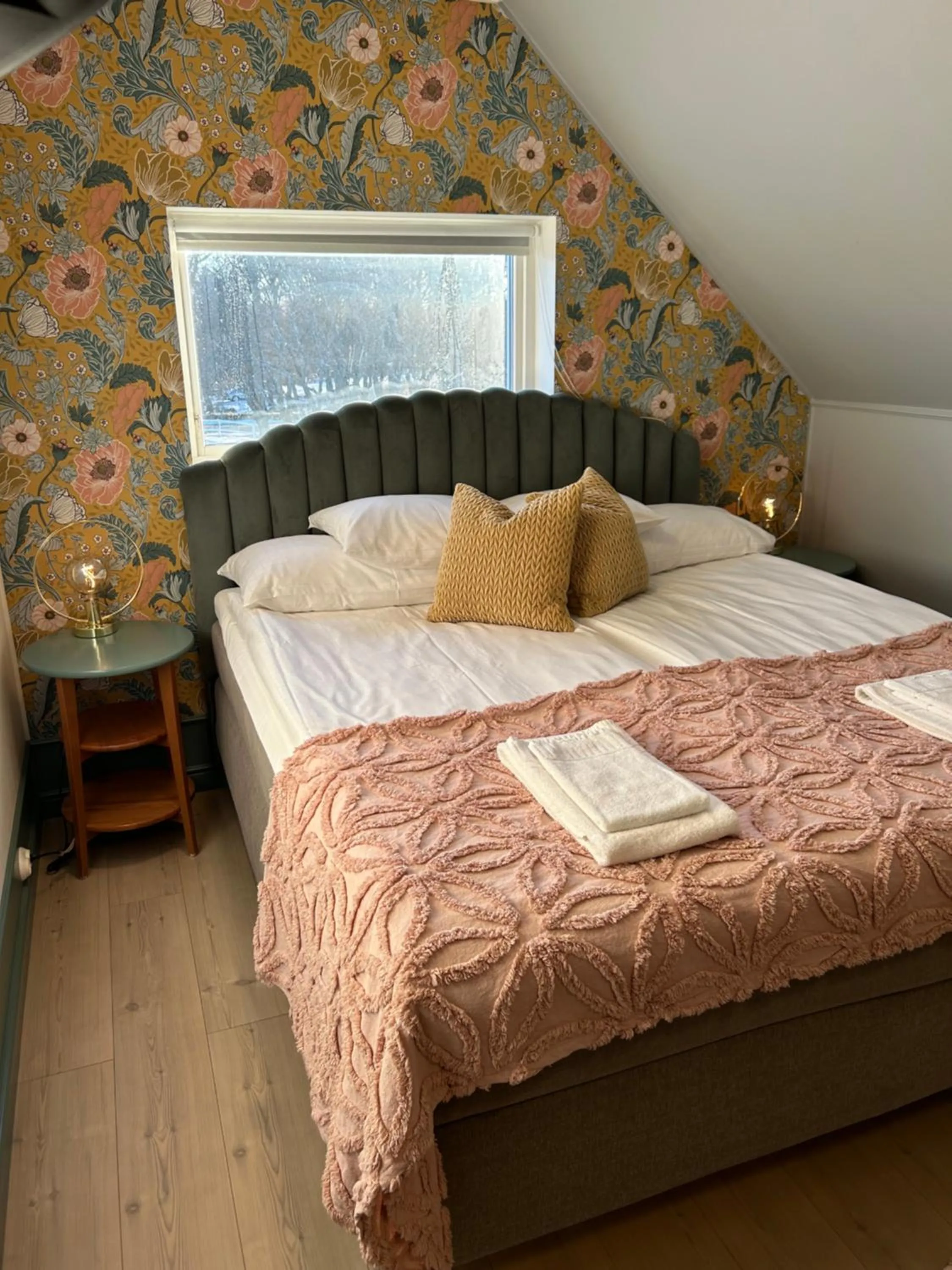 Bedroom, Bed in Halmstad Gårdshotell