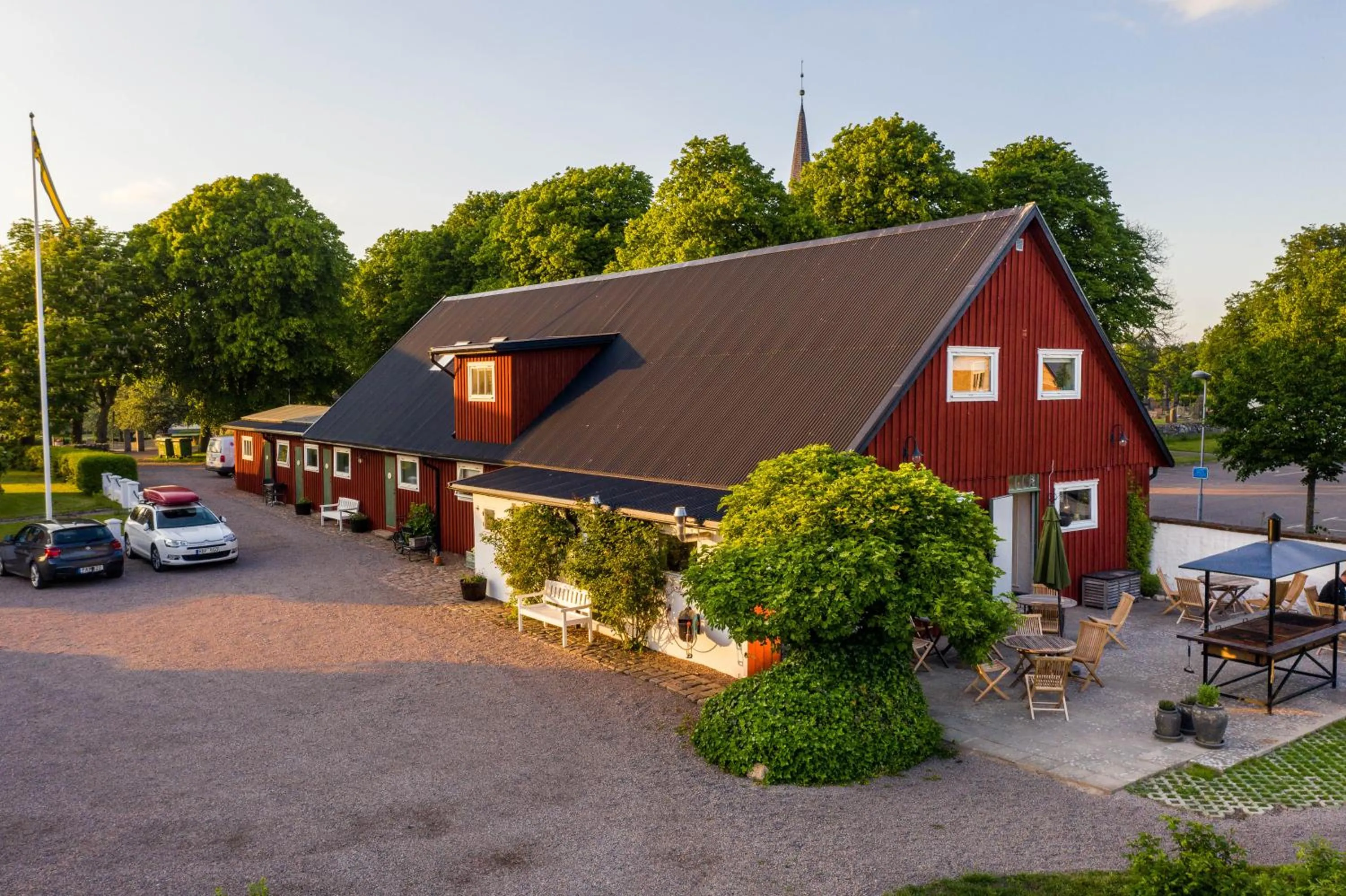Property building in Halmstad Gårdshotell