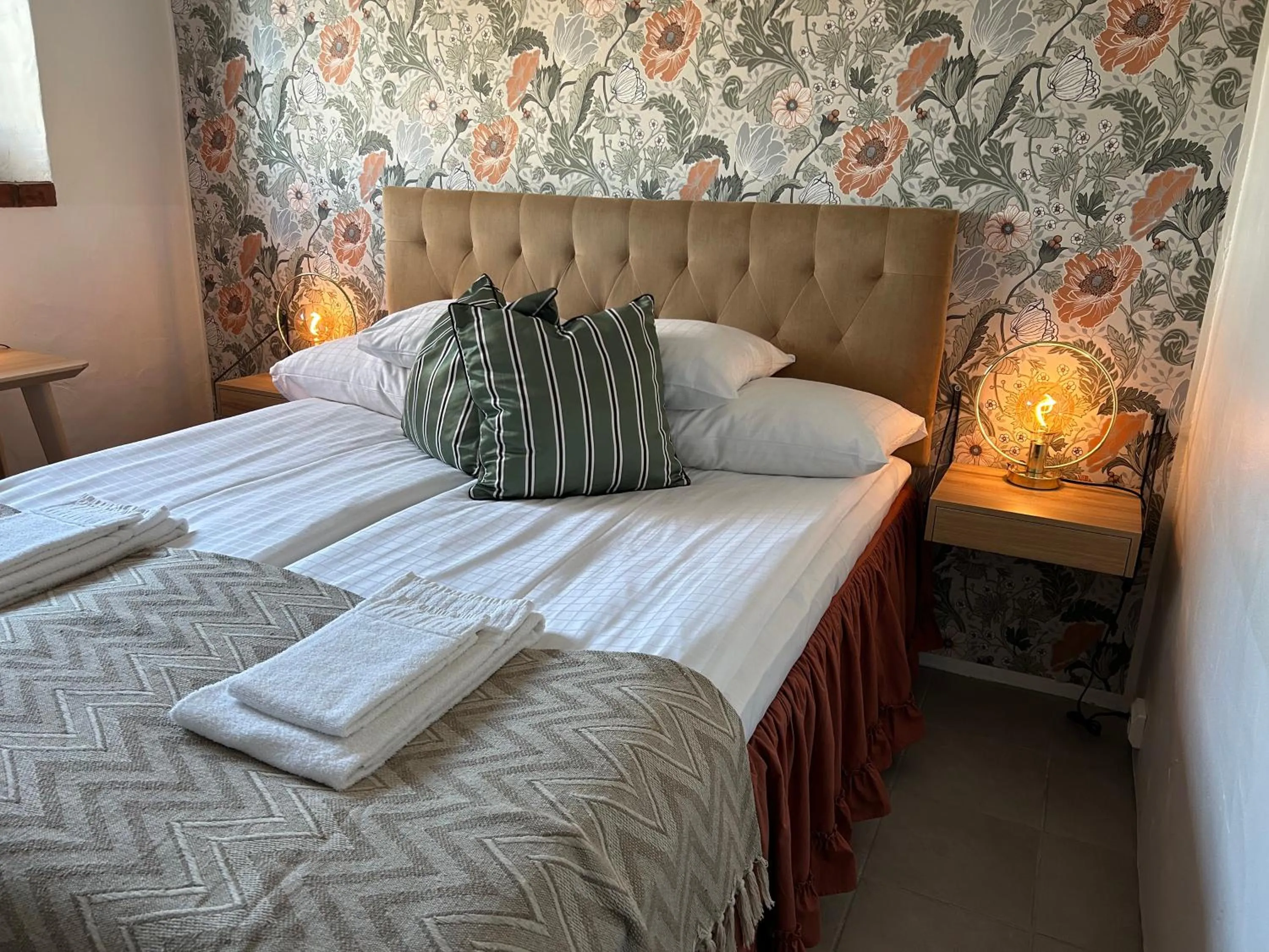 Bedroom, Bed in Halmstad Gårdshotell