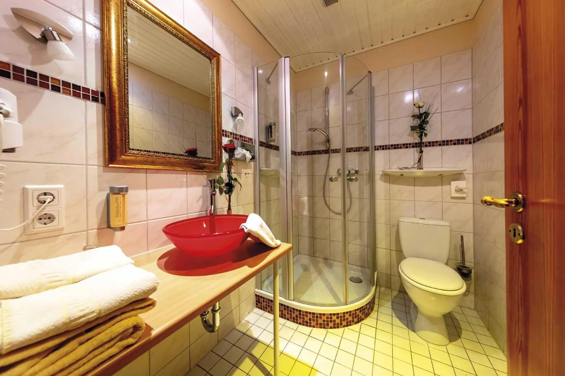 Bathroom in Hotel Historischer Krug