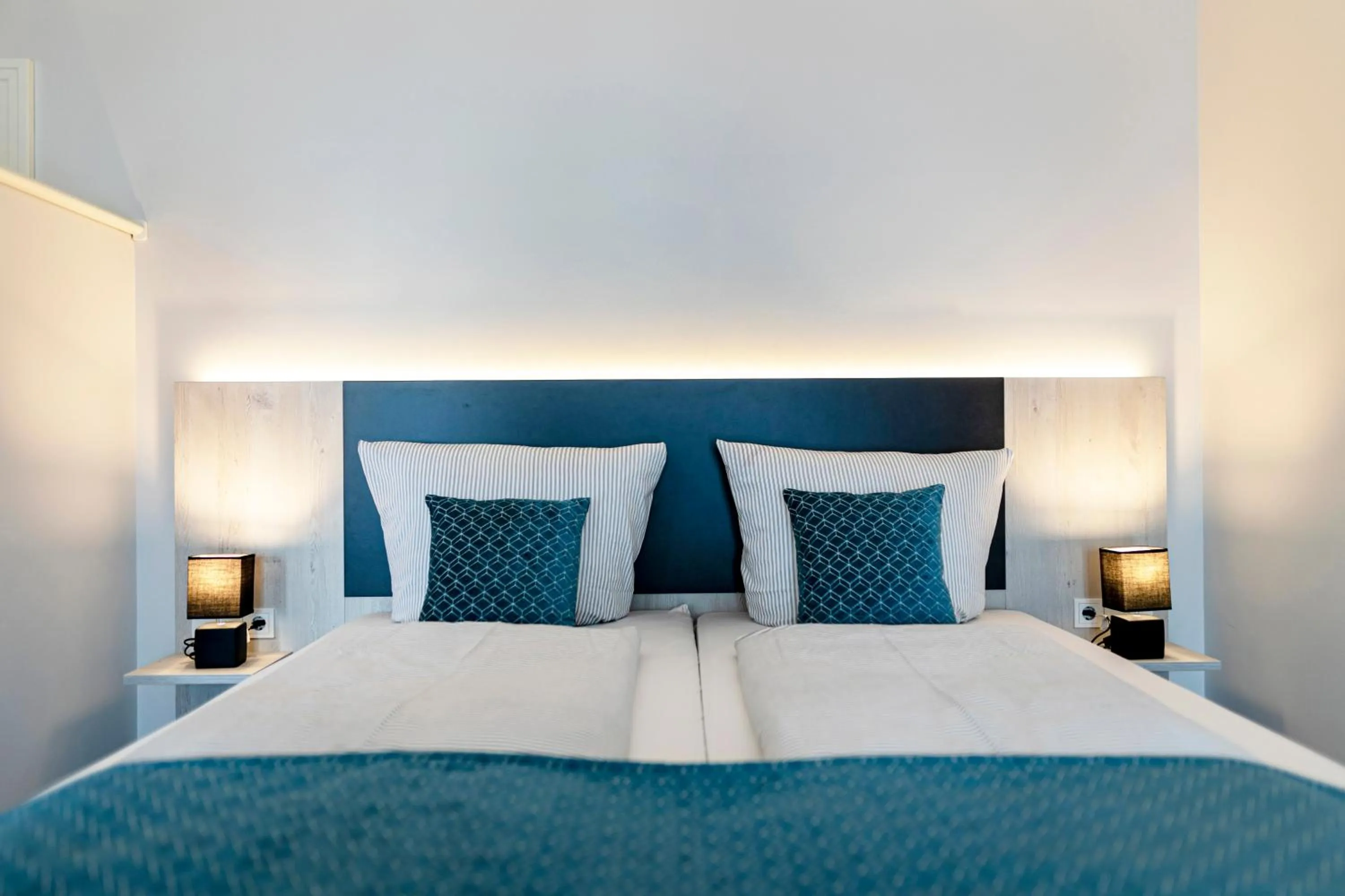 Bedroom, Bed in Hotel Historischer Krug