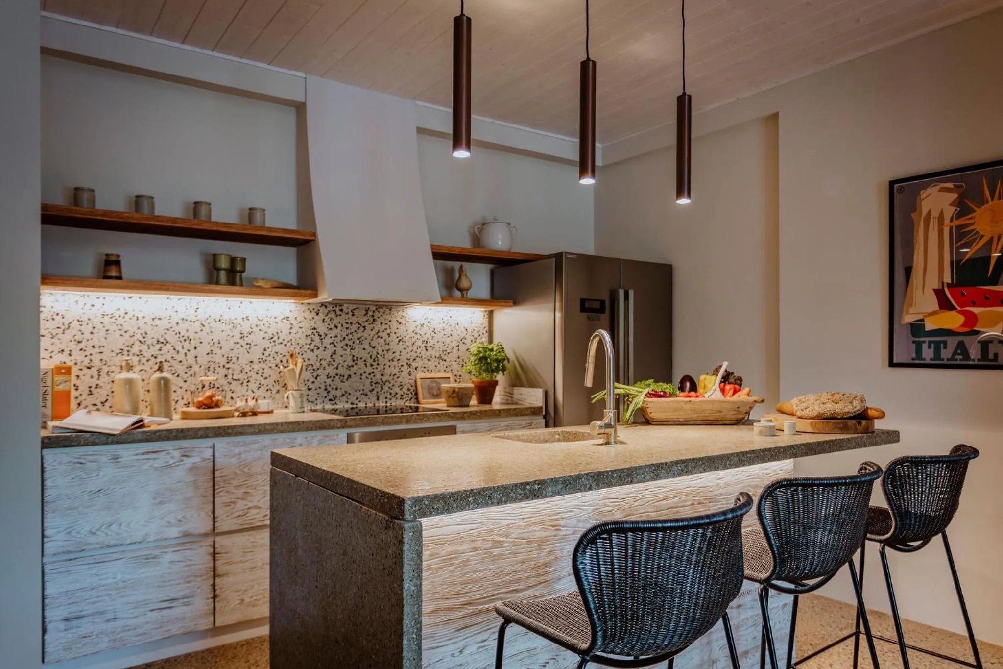 Kitchen or kitchenette in Borgo 69 Villas & Suites