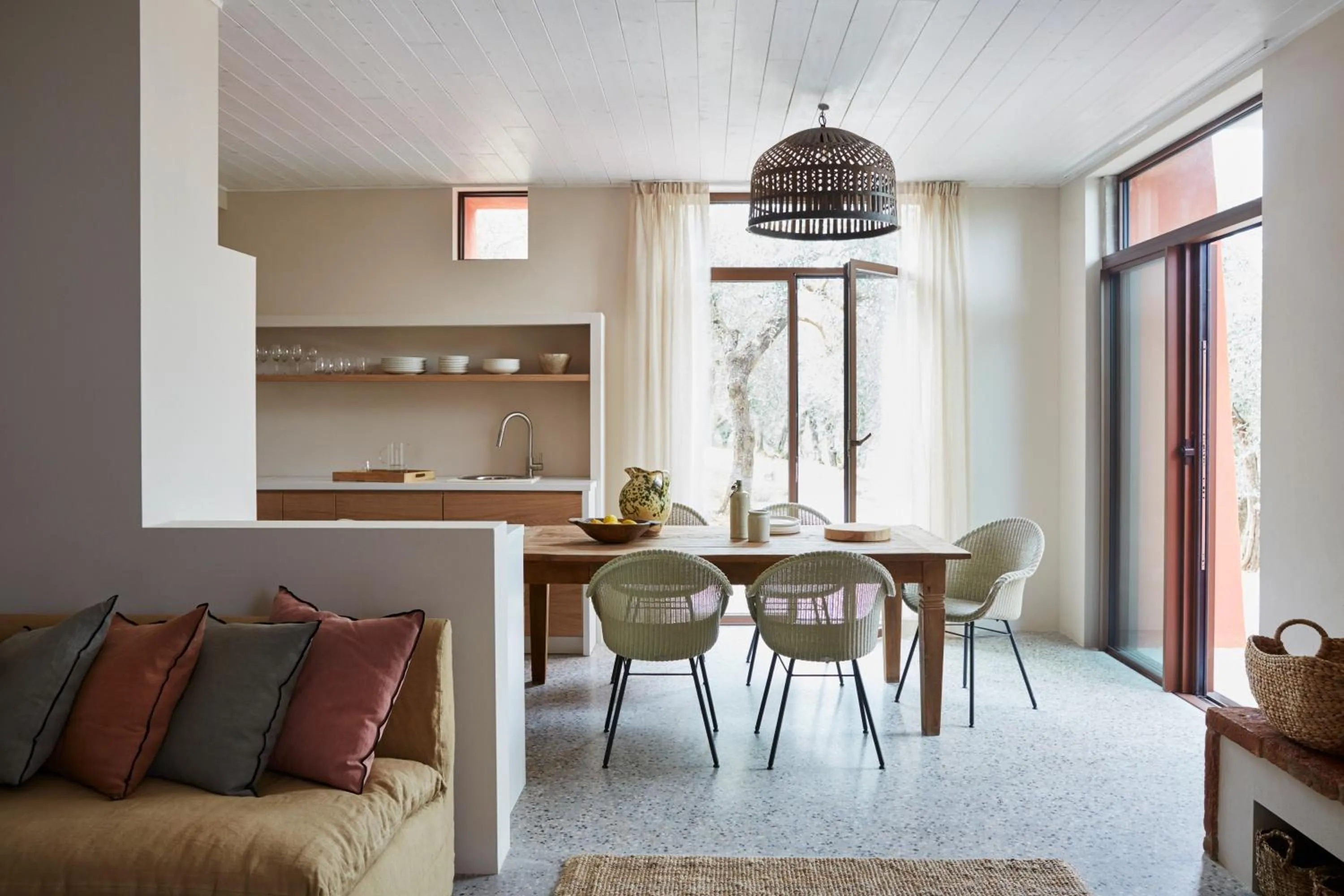 Kitchen or kitchenette in Borgo 69 Villas & Suites