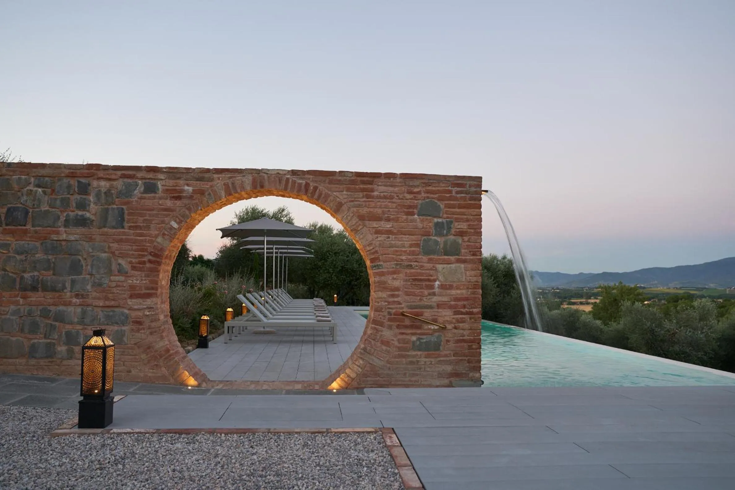 Pool view in Borgo 69 Villas & Suites