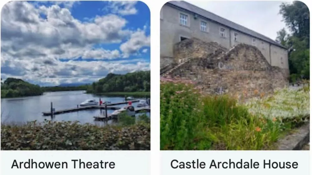 Natural landscape in Arch House