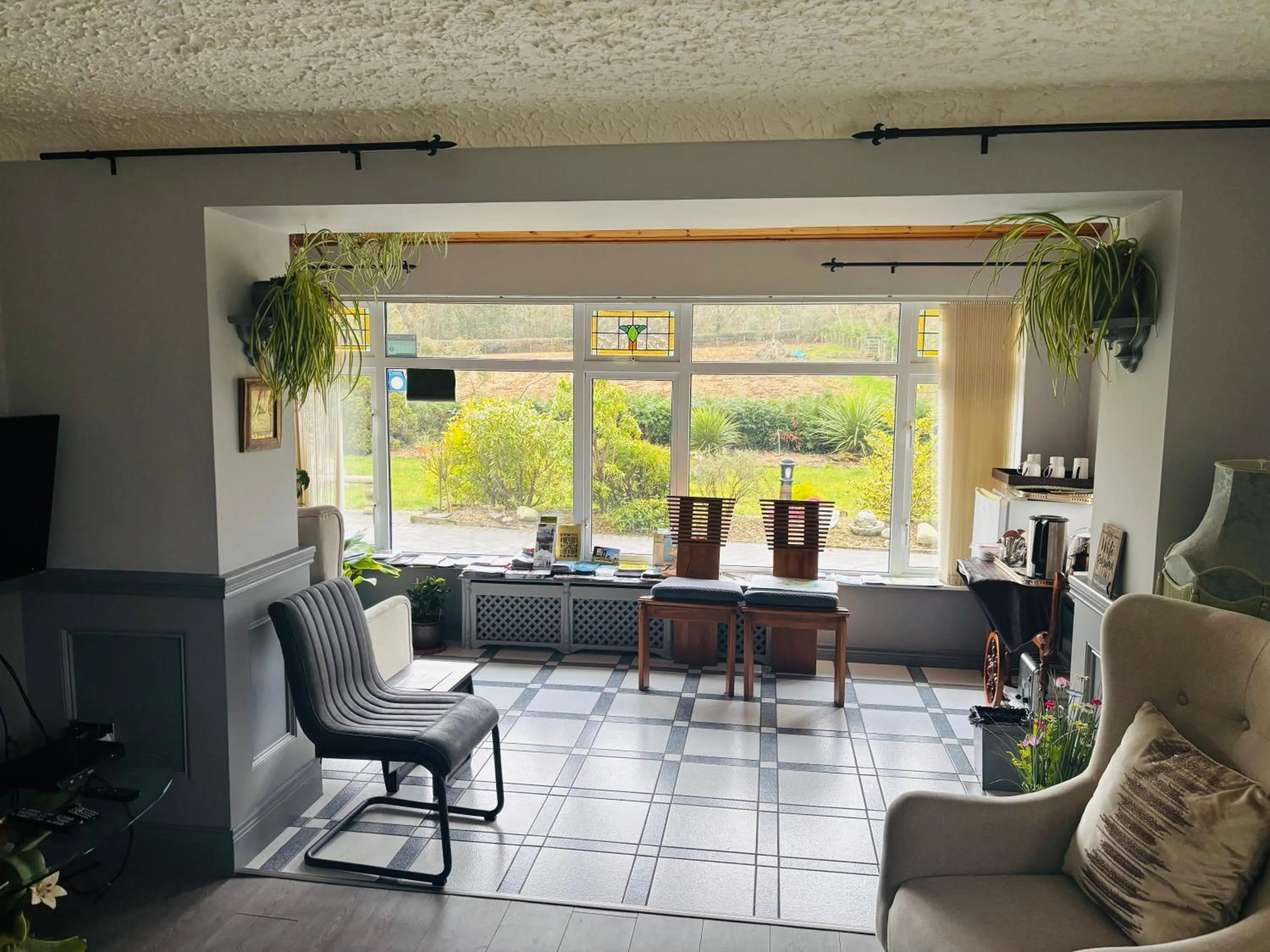 Living room in Arch House