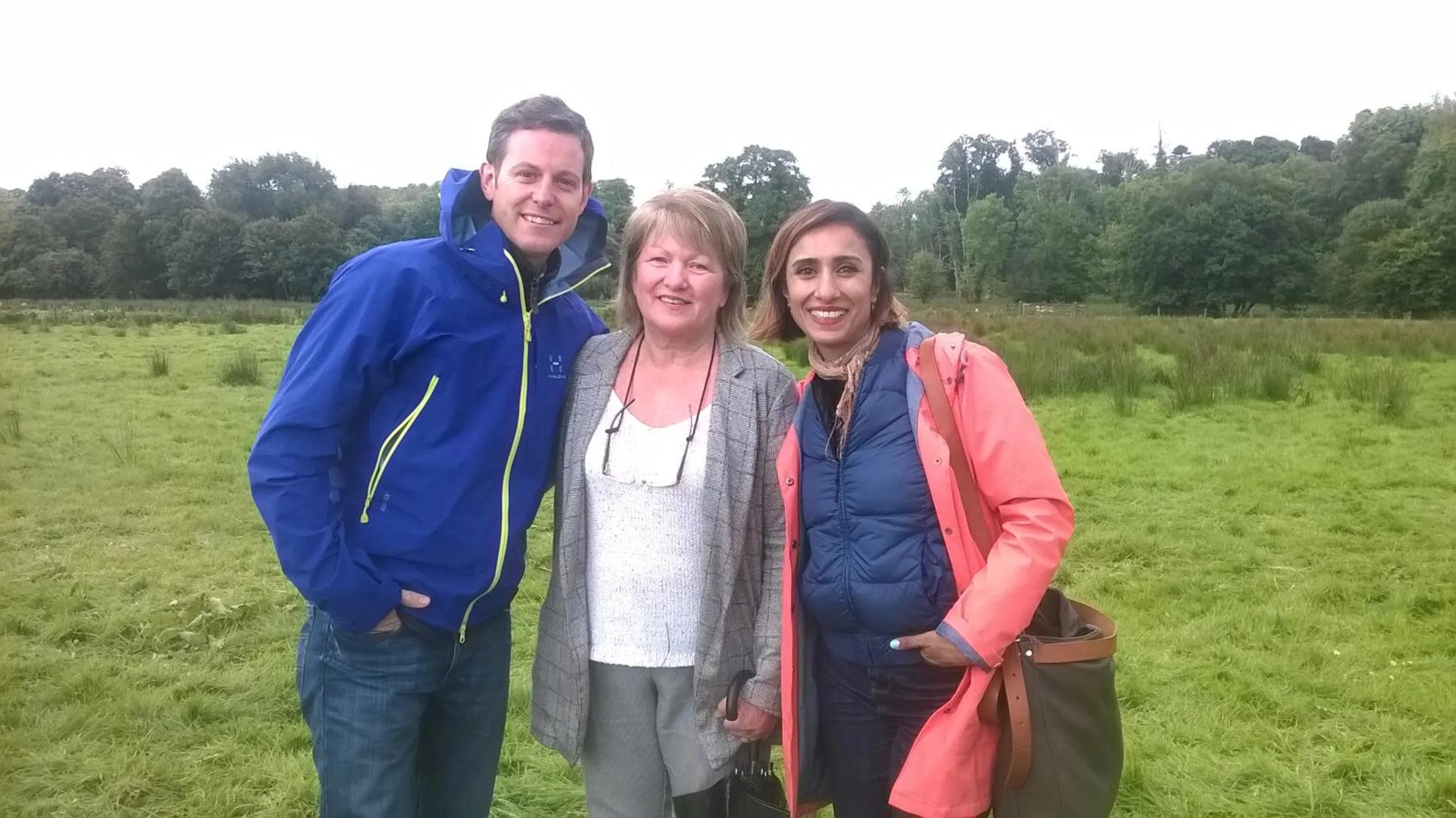 People in Arch House