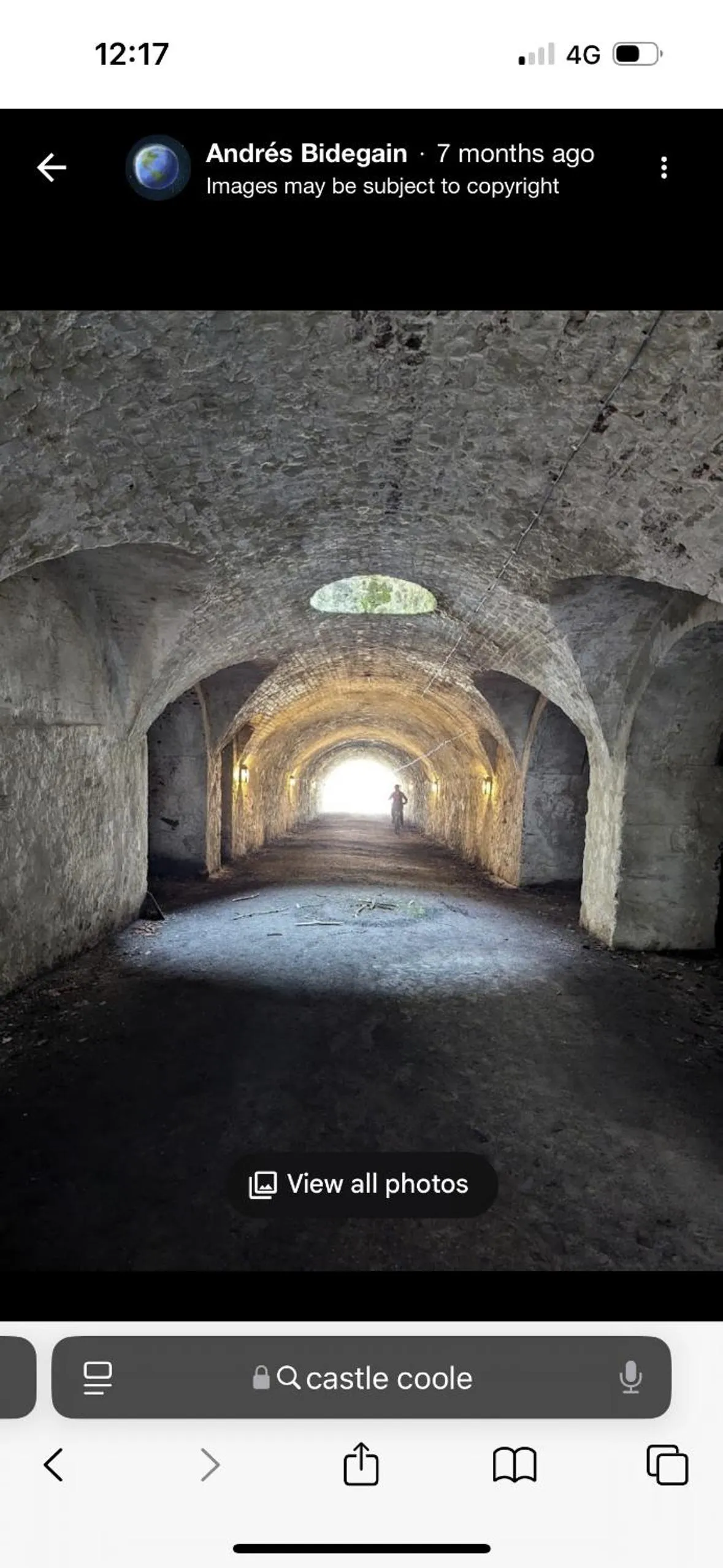 Natural landscape in Arch House