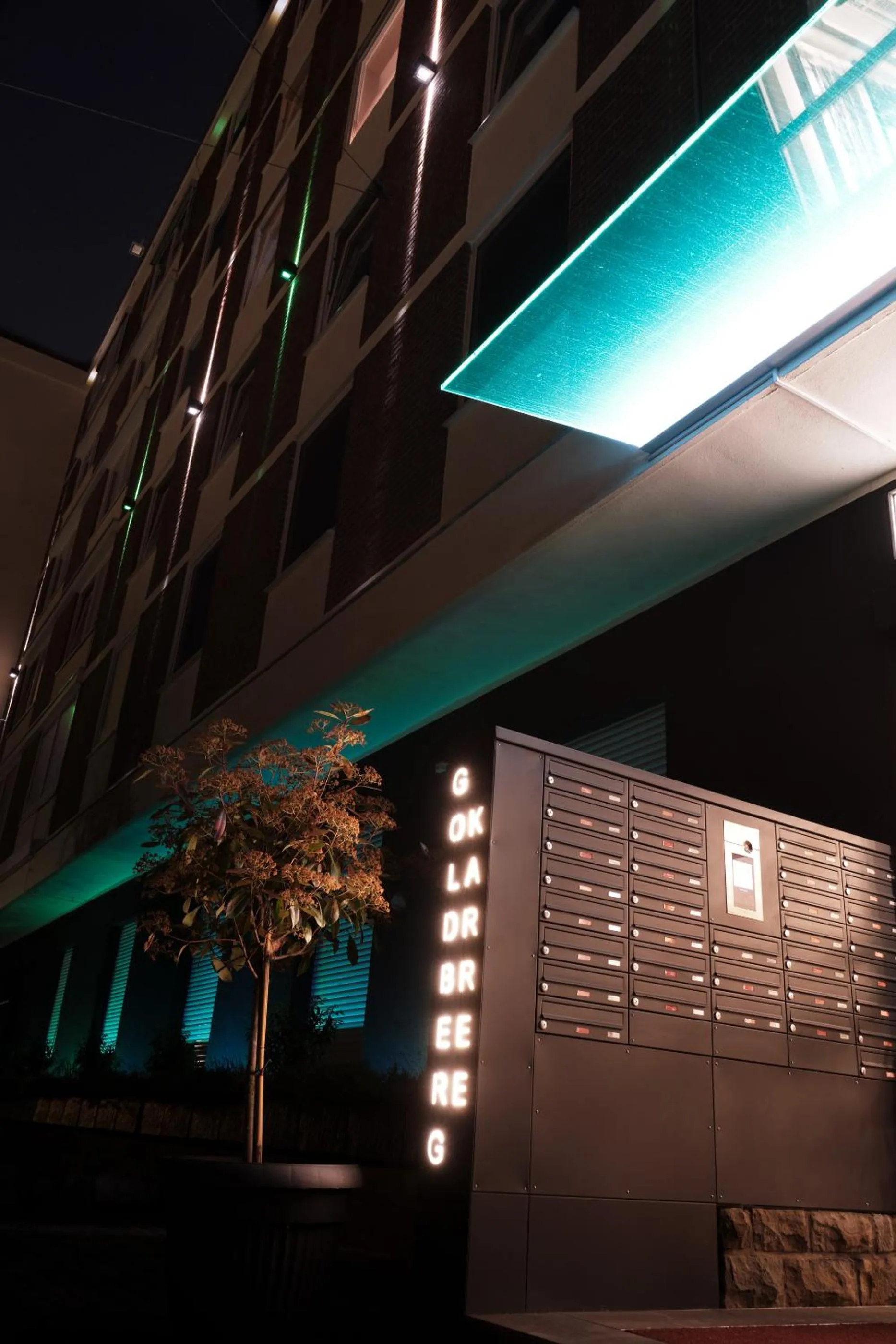 Facade/entrance in SAXX Apartments "Goldberg Karree"