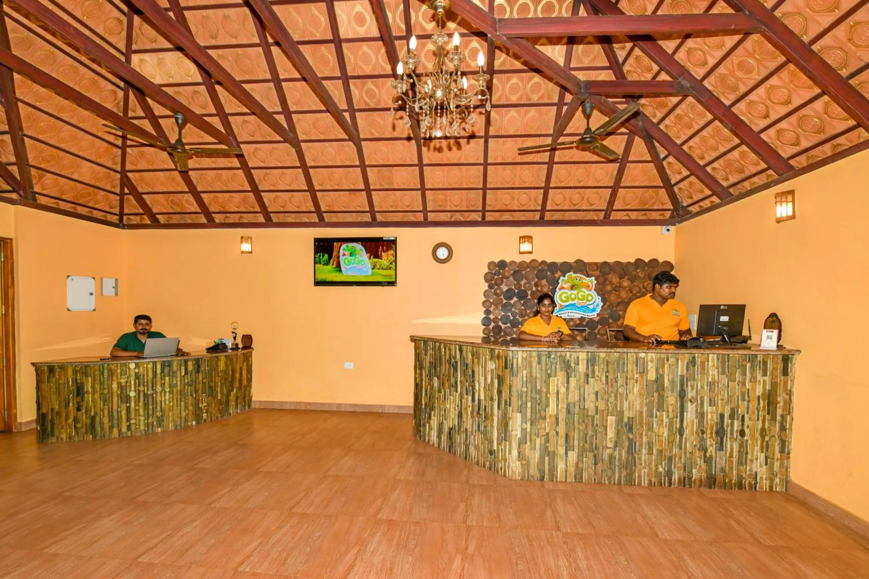 Lobby or reception in GoGo Land Resort & Adventurous Sports