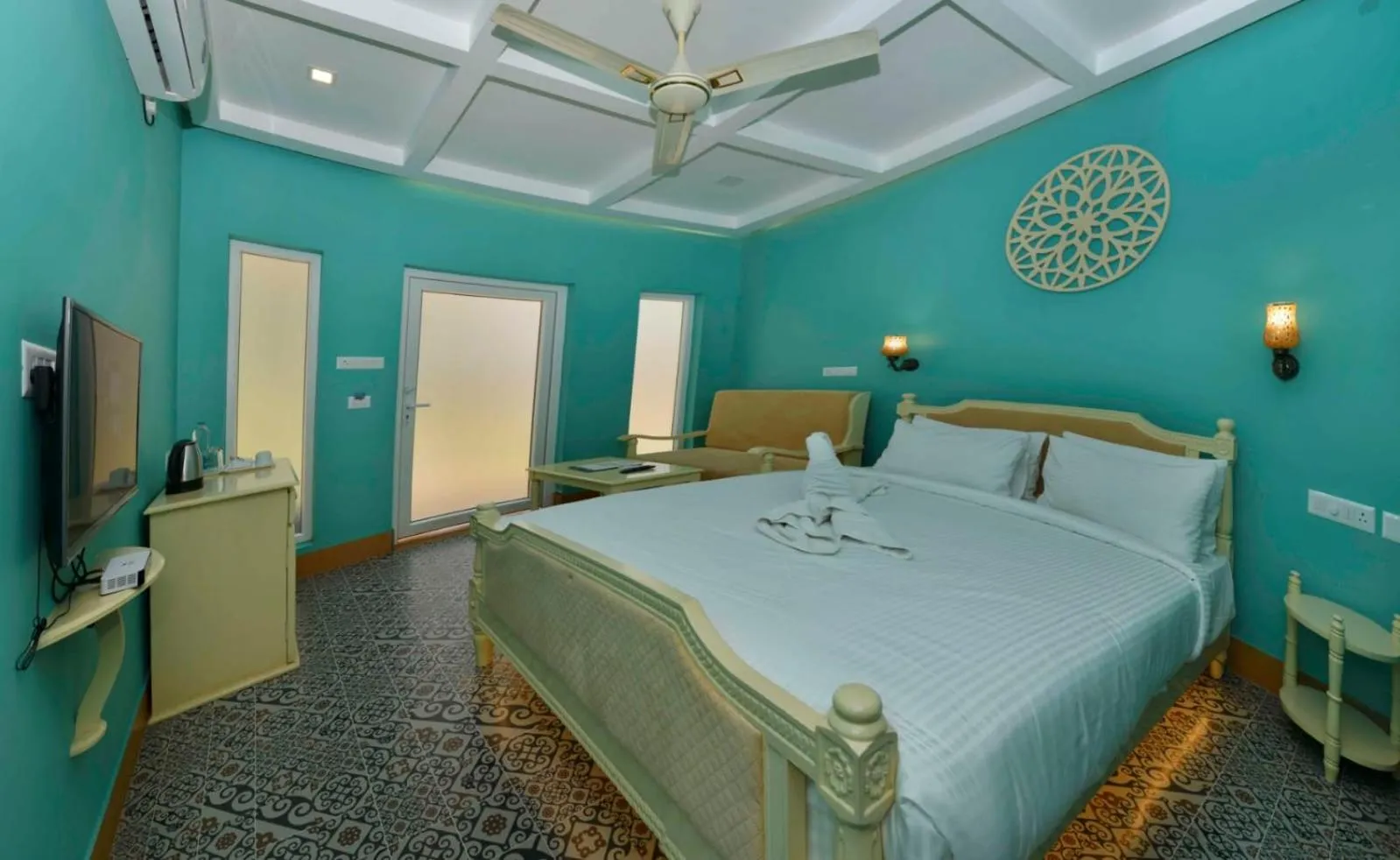 Bed in GoGo Land Resort & Adventurous Sports