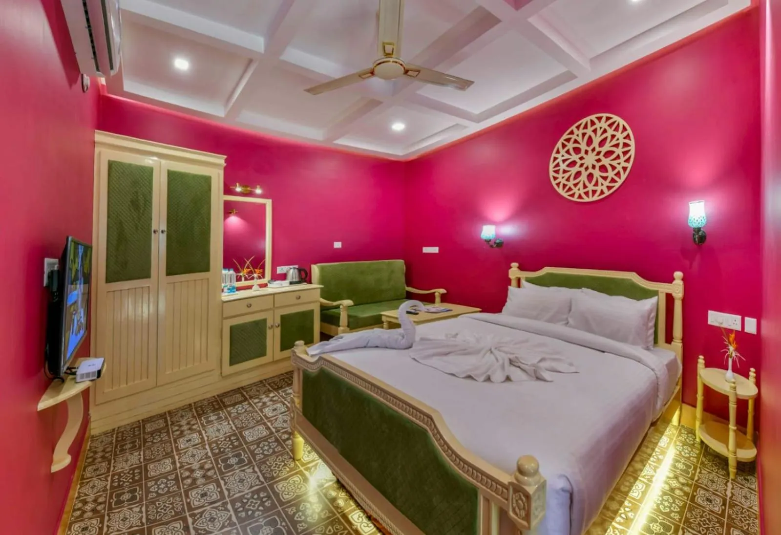 Bed in GoGo Land Resort & Adventurous Sports