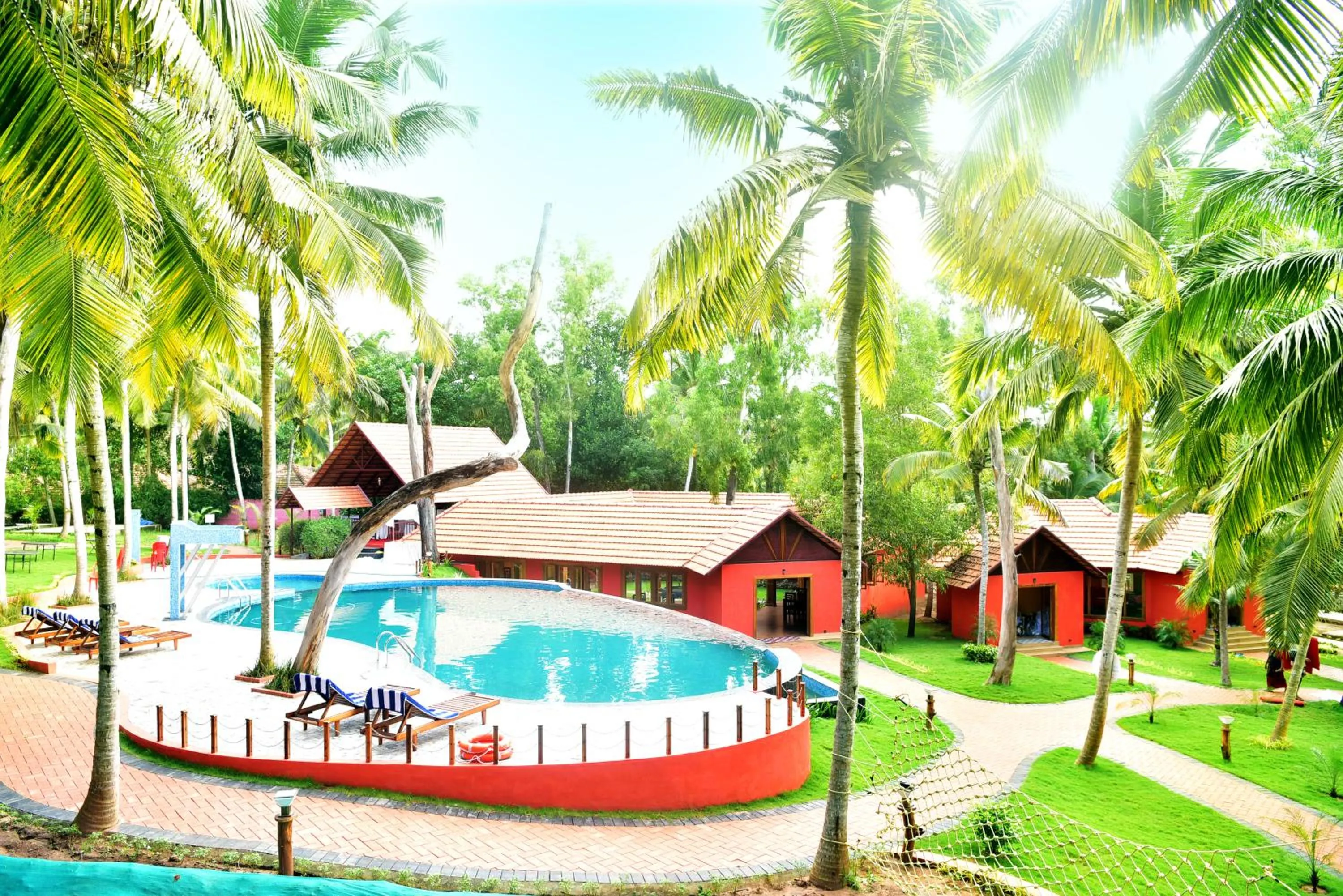 Swimming pool in GoGo Land Resort & Adventurous Sports