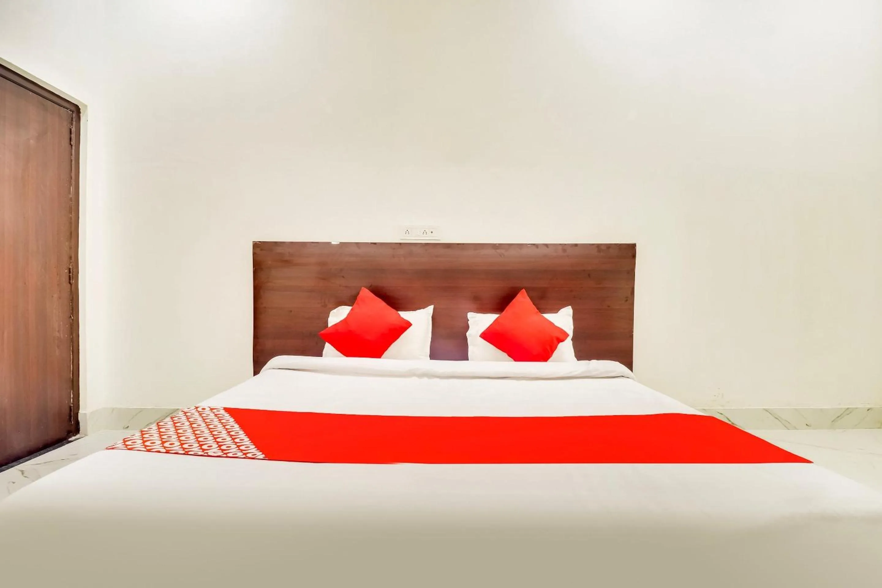 Bedroom in Hotel O Subham Residency
