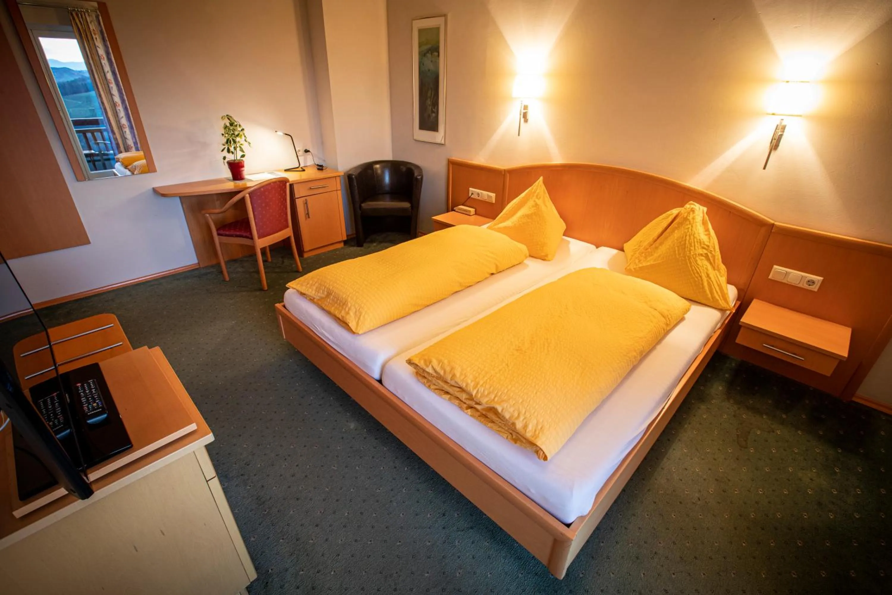Bed in Hotel Eckbergerhof