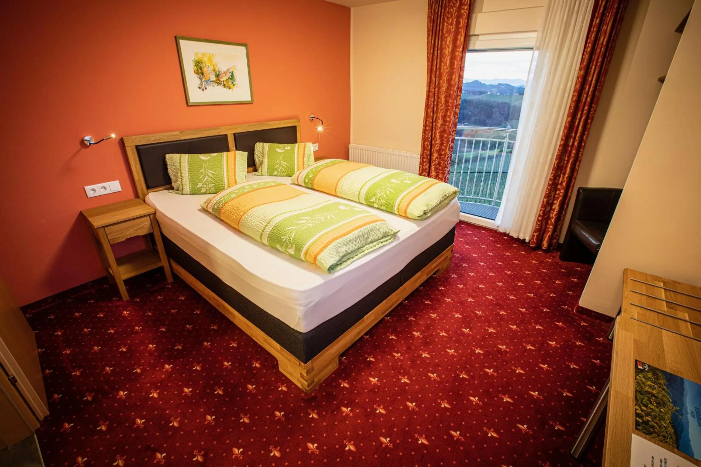 Bed in Hotel Eckbergerhof