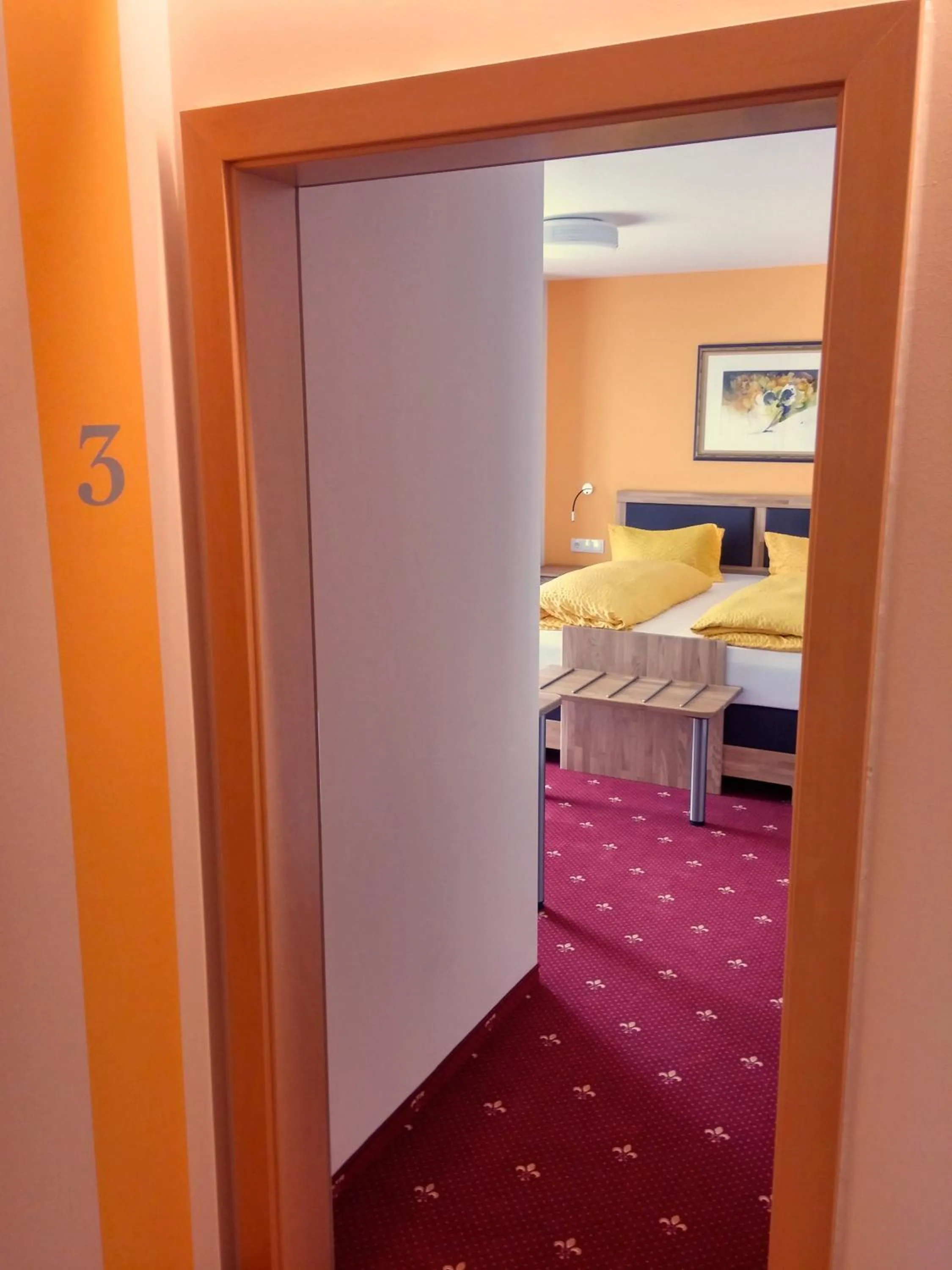 Bed in Hotel Eckbergerhof