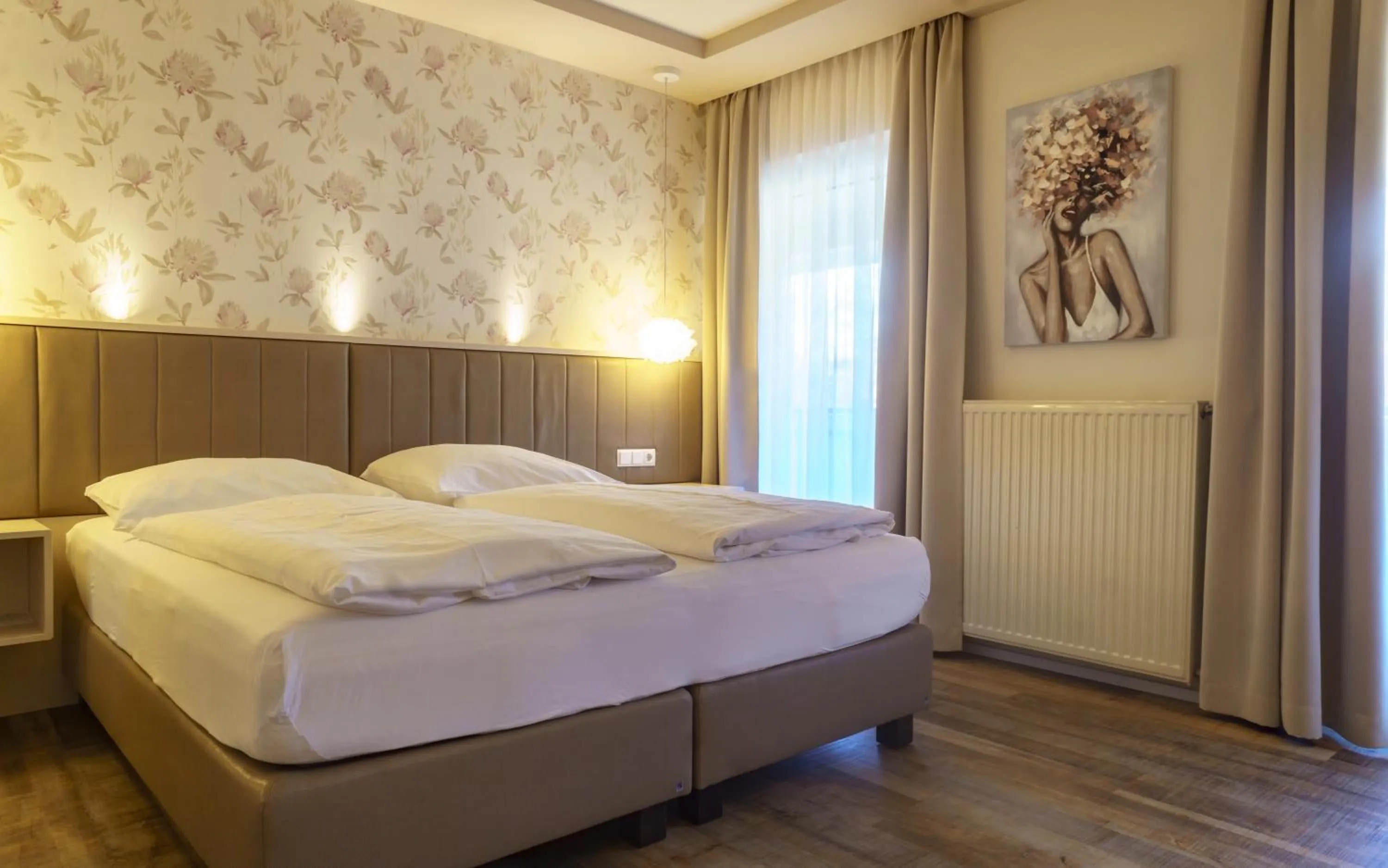 Bed in Hotel-Restaurant Gollner