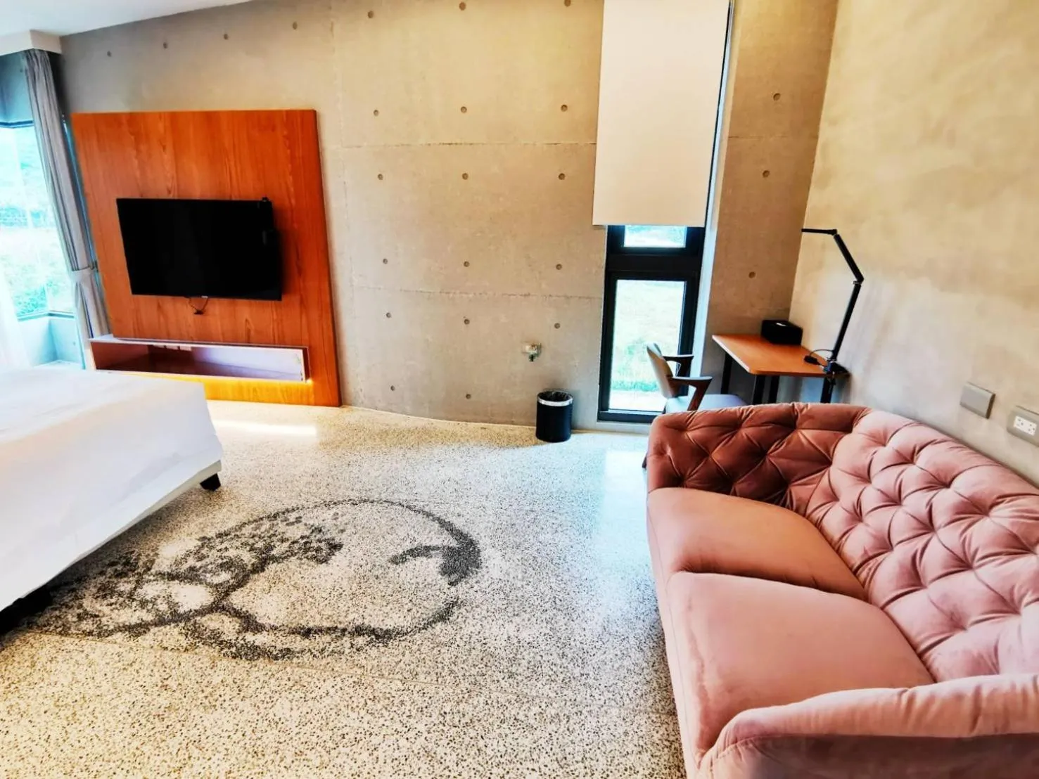 Seating area, Bed in Kenting Gala Vineyard