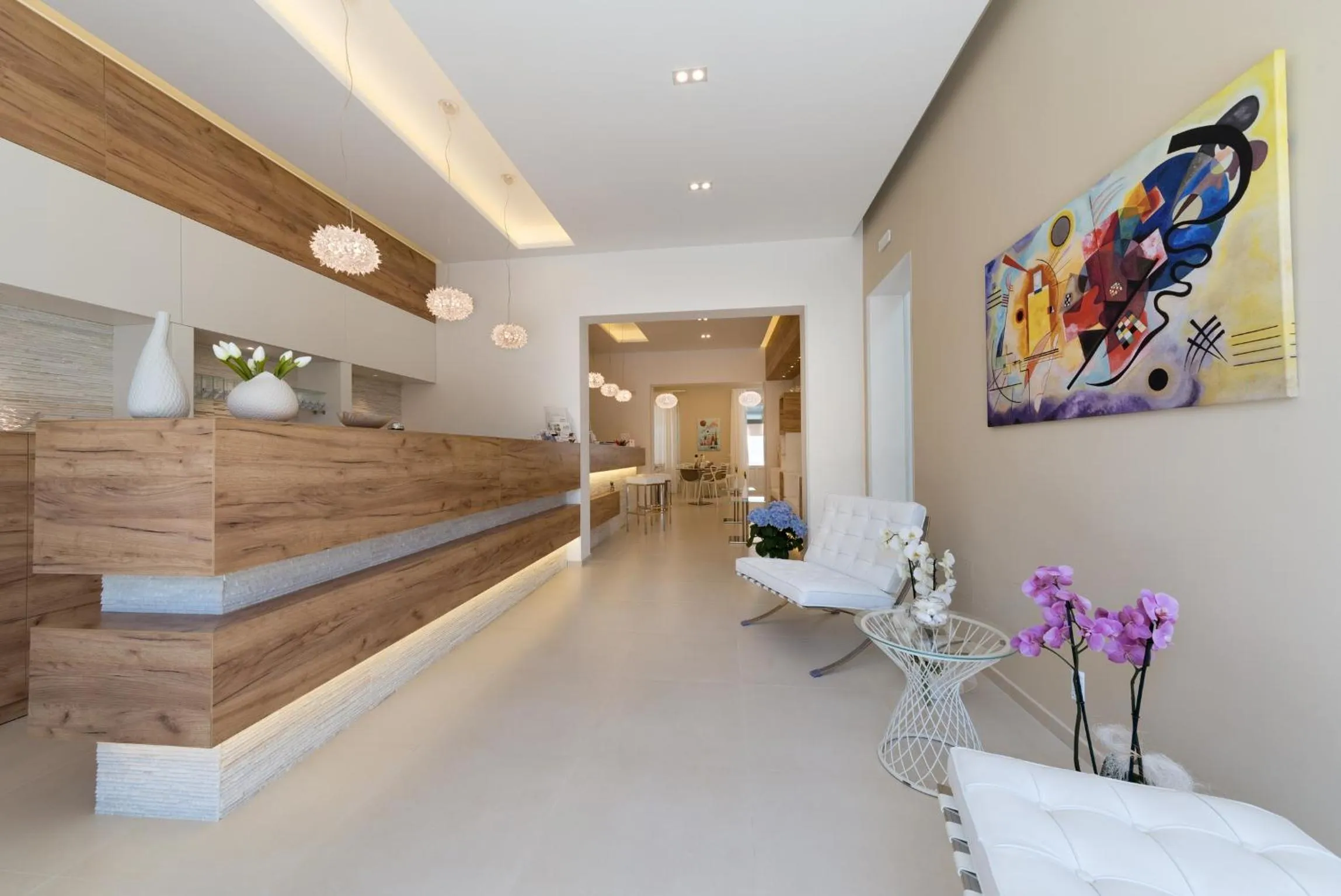 Lobby or reception in Artemide Hotel