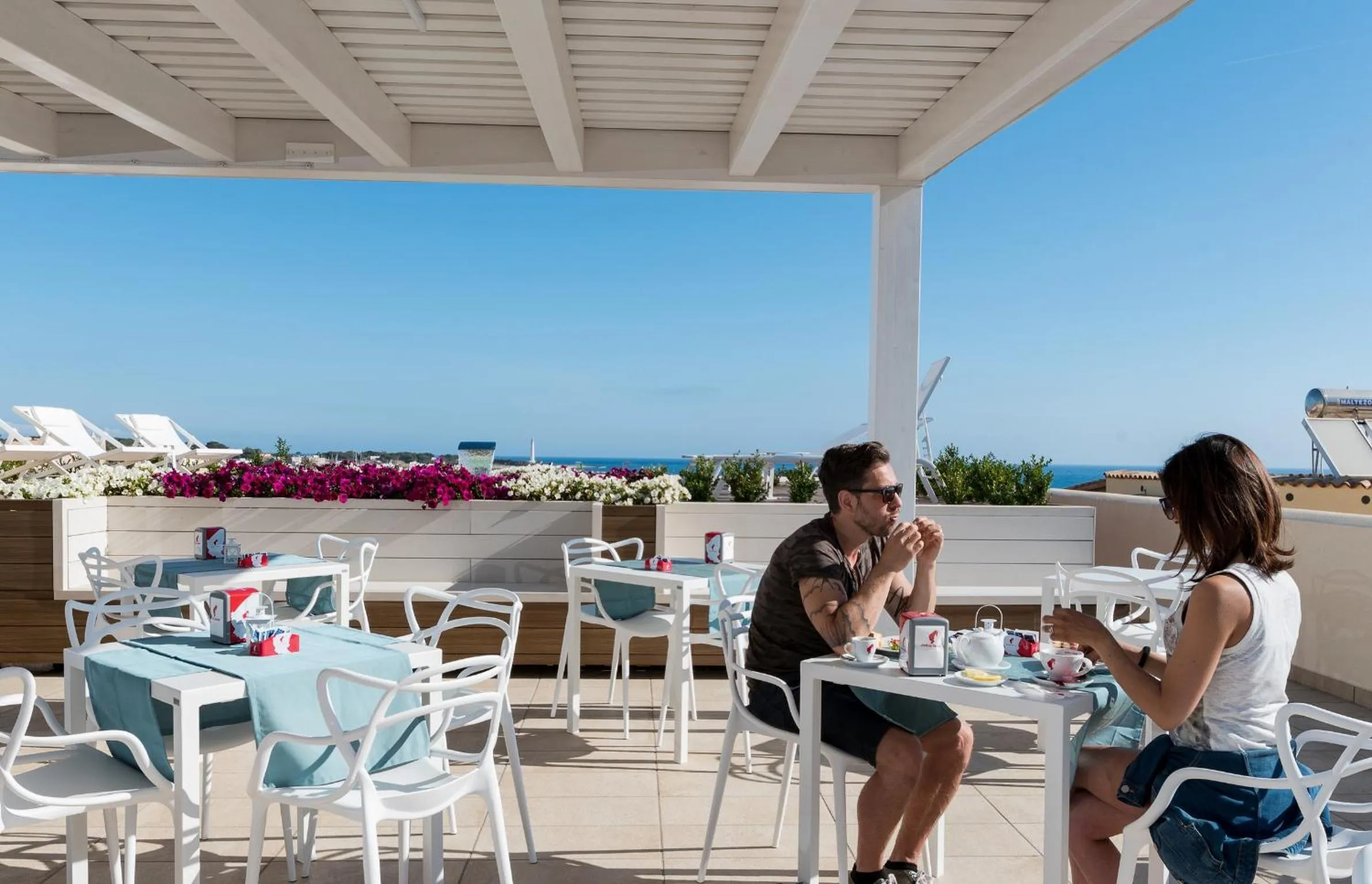 Buffet breakfast in Artemide Hotel