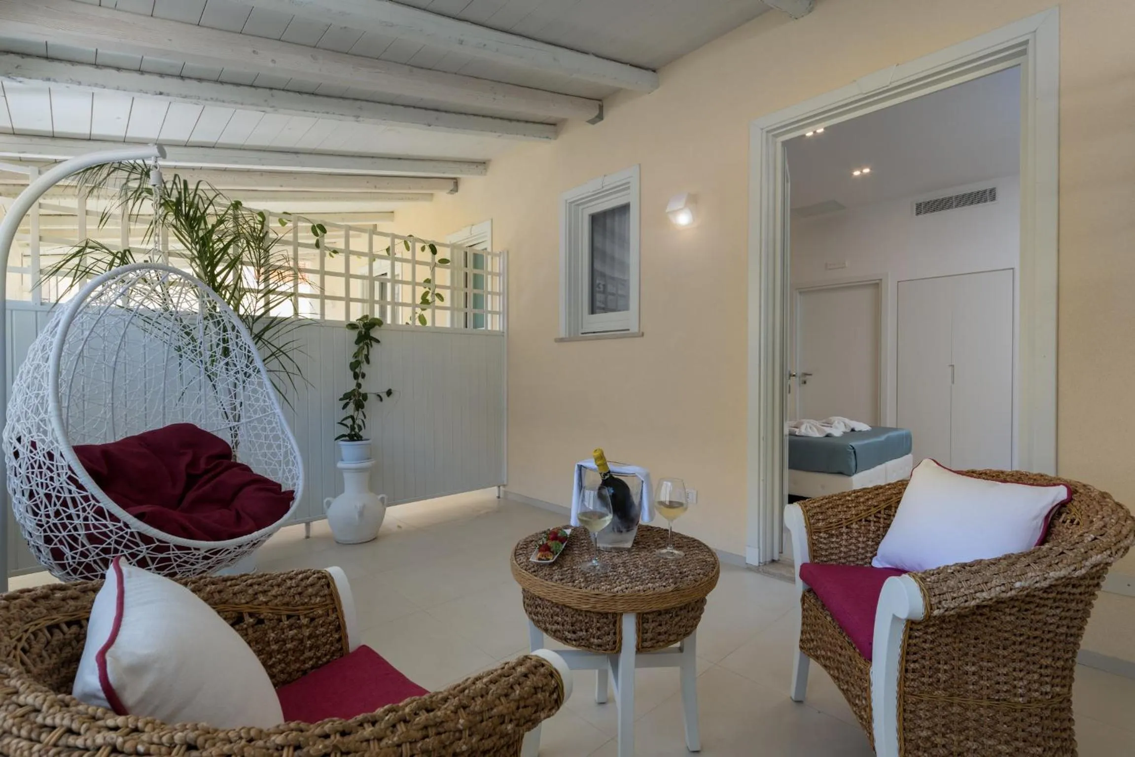 Patio in Artemide Hotel