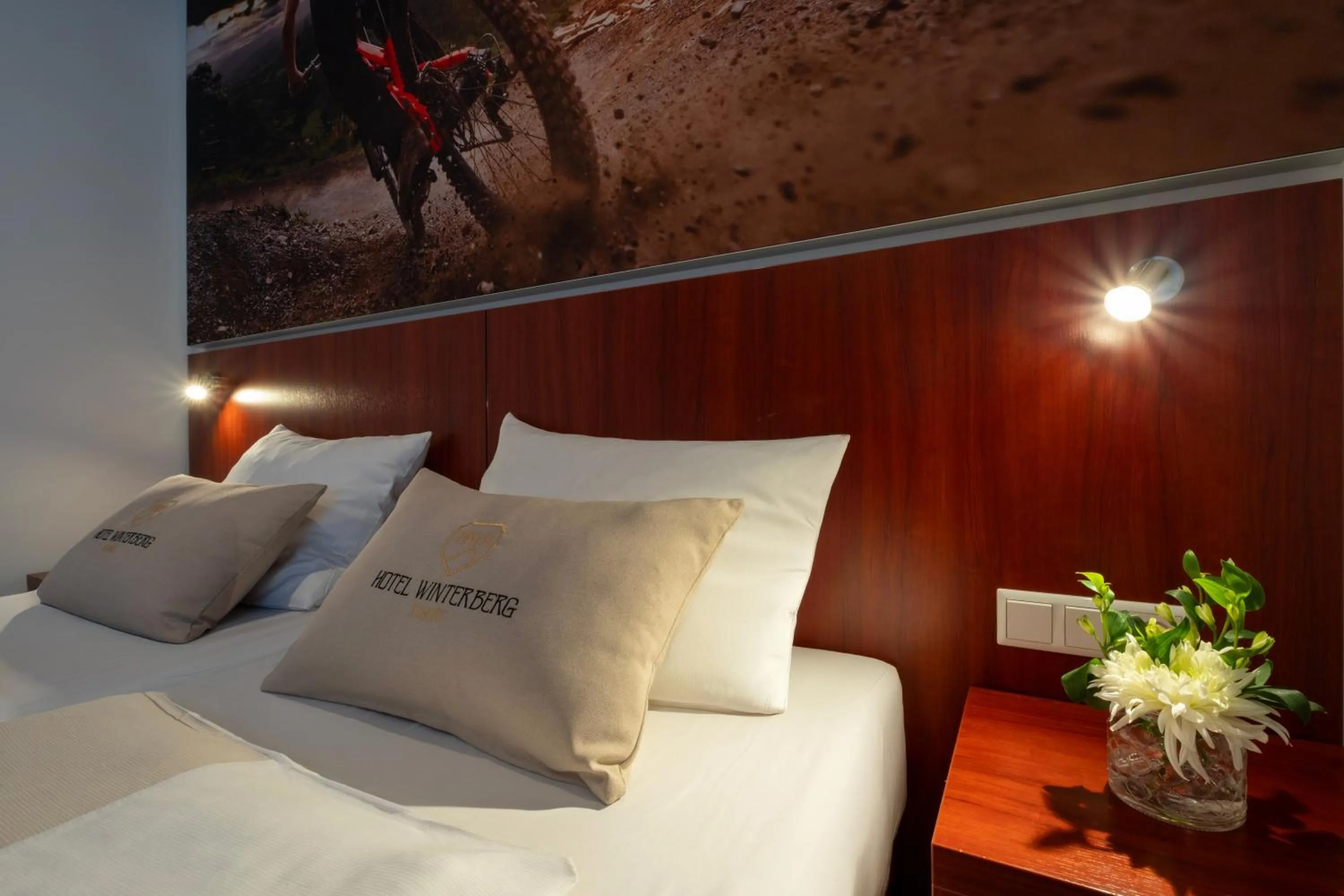 Bed in Hotel Winterberg Resort