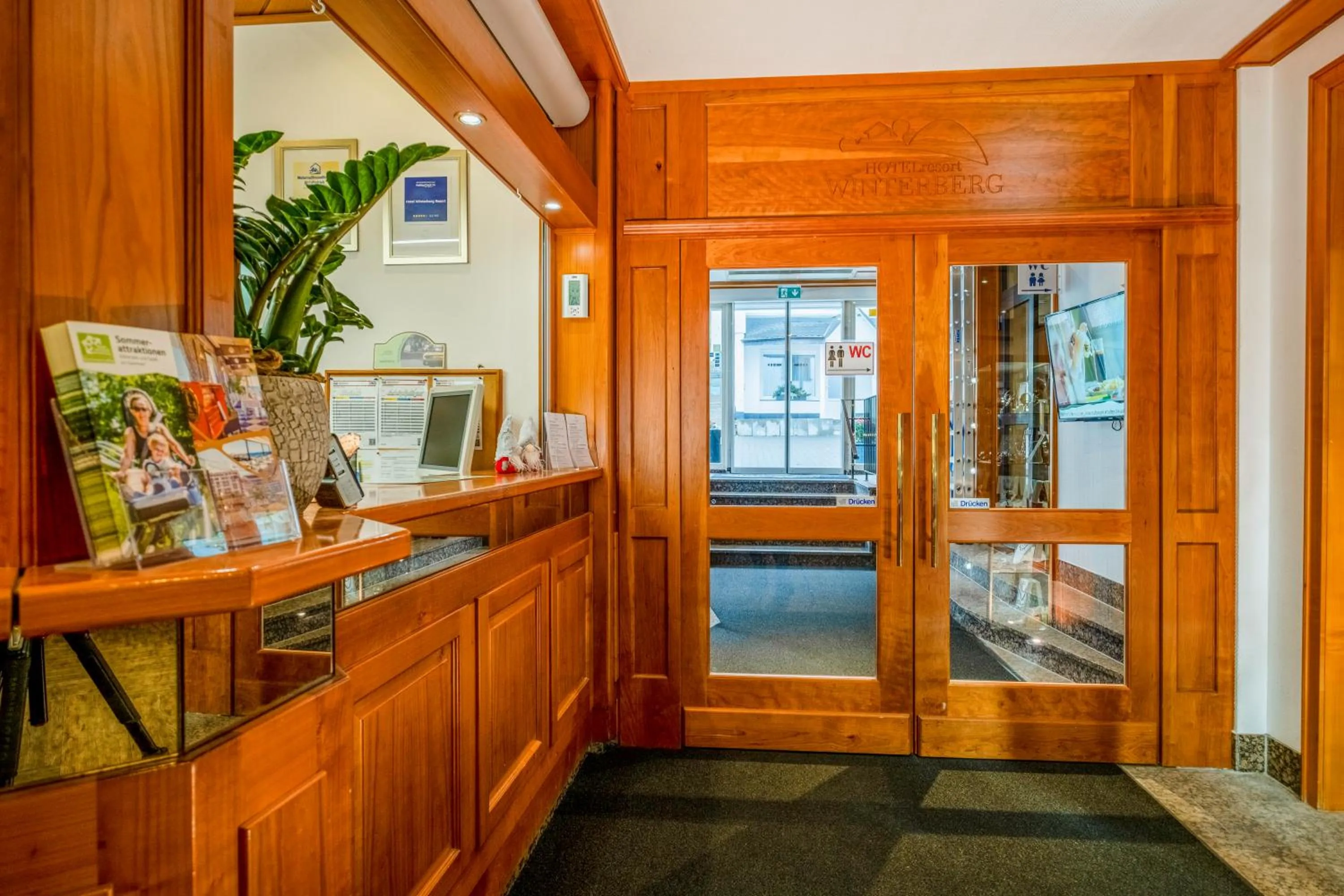 Lobby or reception in Hotel Winterberg Resort